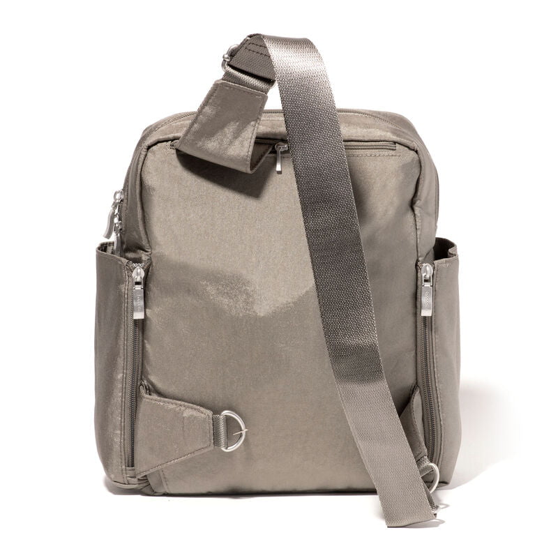 Baggallini Convertible Backpack Sling - Versatile Crossbody Bag for Women, Travel & Everyday Use | Lightweight, Water-Resistant & Multi-Functional