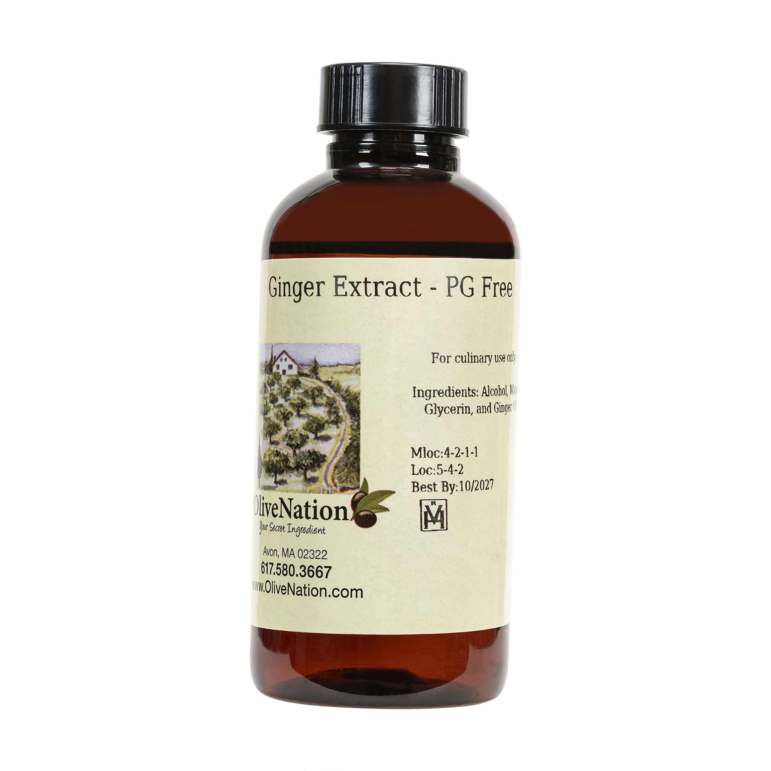 Premium Ginger Extract for Baking & Cooking – Non-GMO, Kosher, Vegan – Perfect for Gingerbread, Cookies, Spice Cake – 1 Gallon – Ideal for Holiday Baking, Homemade Treats & Asian Cuisine