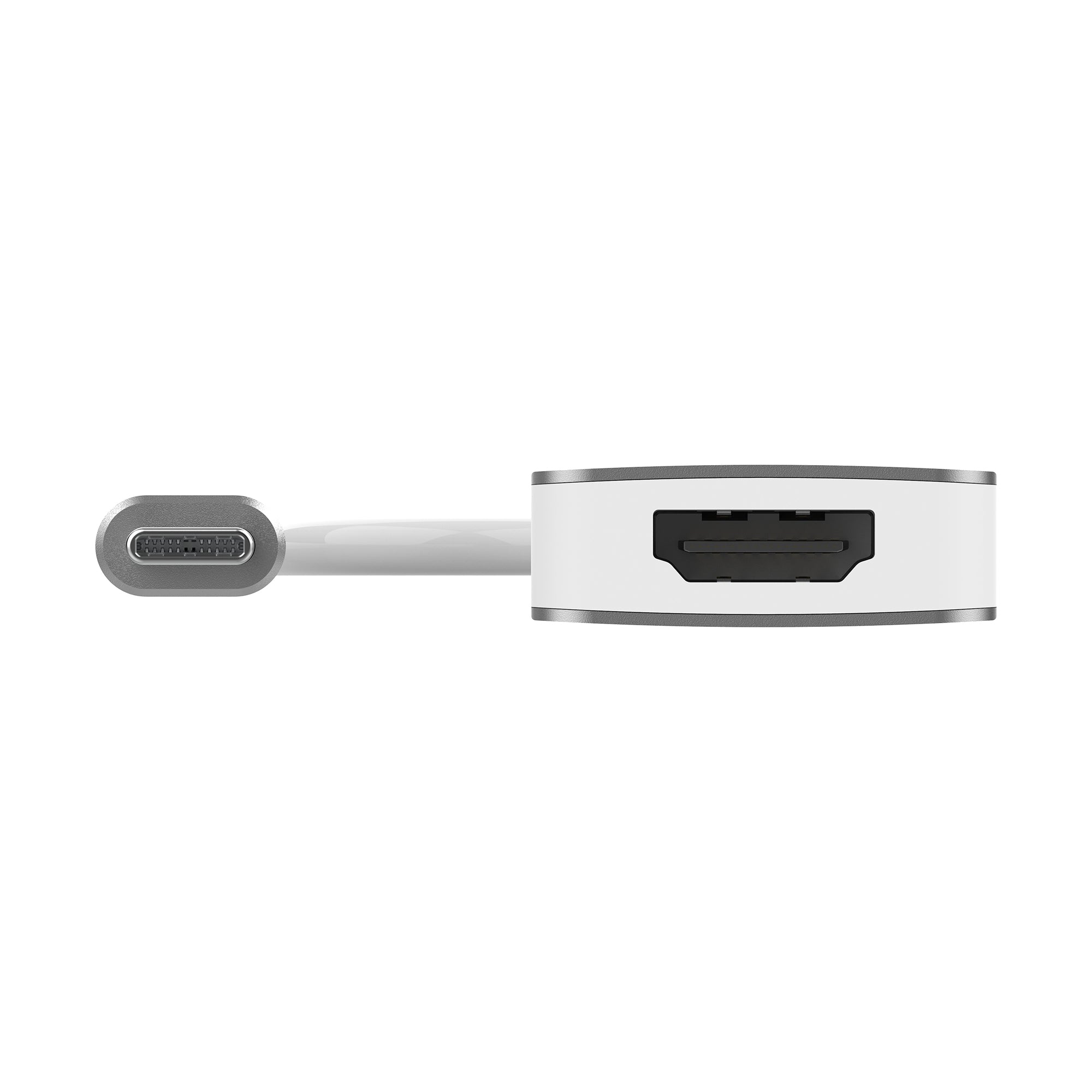 USB C to 4K HDMI Adapter Hub with 4K Ultra HD, Ethernet, USB 3.0 Ports - Perfect for MacBook Pro, Dell XPS, iPad Pro & More | Home Office, Gaming & Entertainment Setup