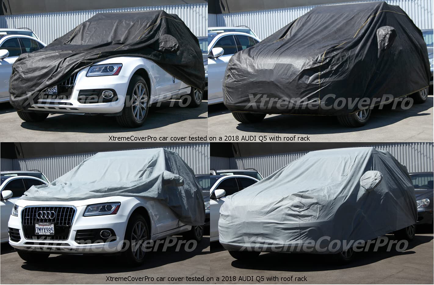 Premium Waterproof Car Cover for 2011-2025 Audi Q3 - XTREMECOVERPRO Diamond Series All-Weather Protection (Black) - Perfect for Outdoor Parking, Dust & UV Protection
