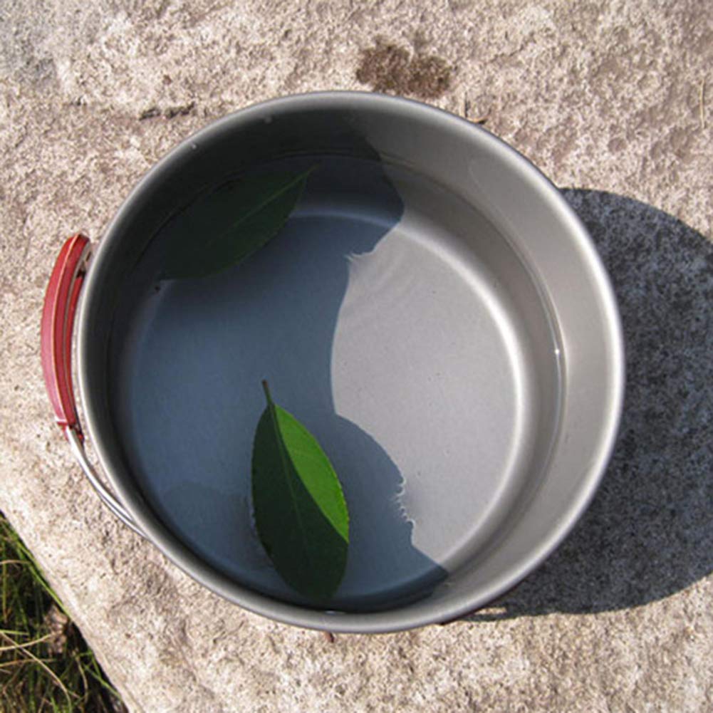 **Walbest 3L Lightweight Camping Cook Pot - Compact Alloy Outdoor Cooking Pot for Hiking, Backpacking & Picnic - Perfect for Boiling Water & Cooking Meals in the Wild**