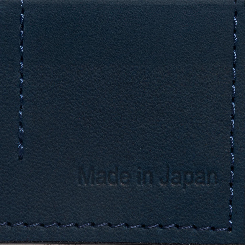 TWSBI Midnight Blue Leather Roll Case for Fountain Pens - Premium Pouch for Writing Instruments, Ideal for Office, School, and Travel Use
