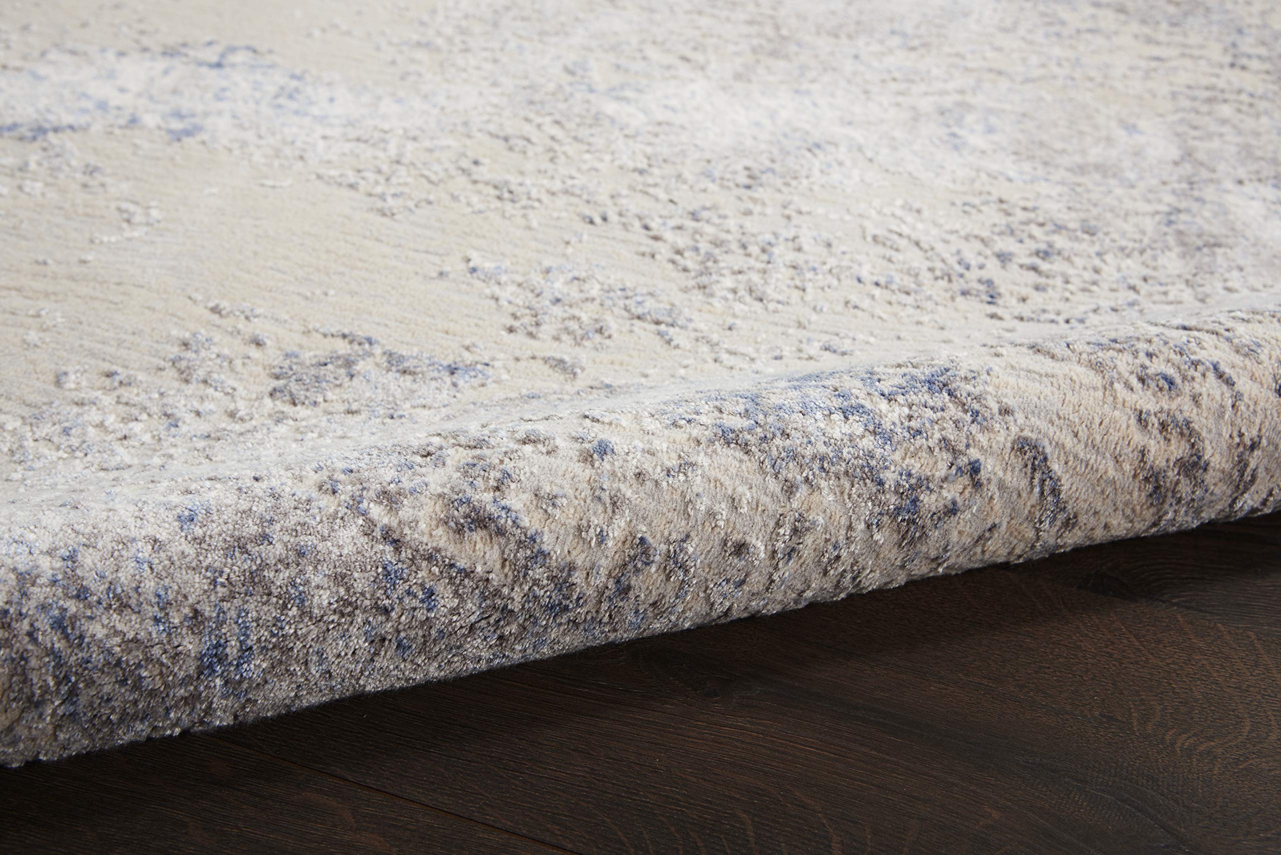 Nourison Sleek Textures Abstract Ivory/Grey 7'10