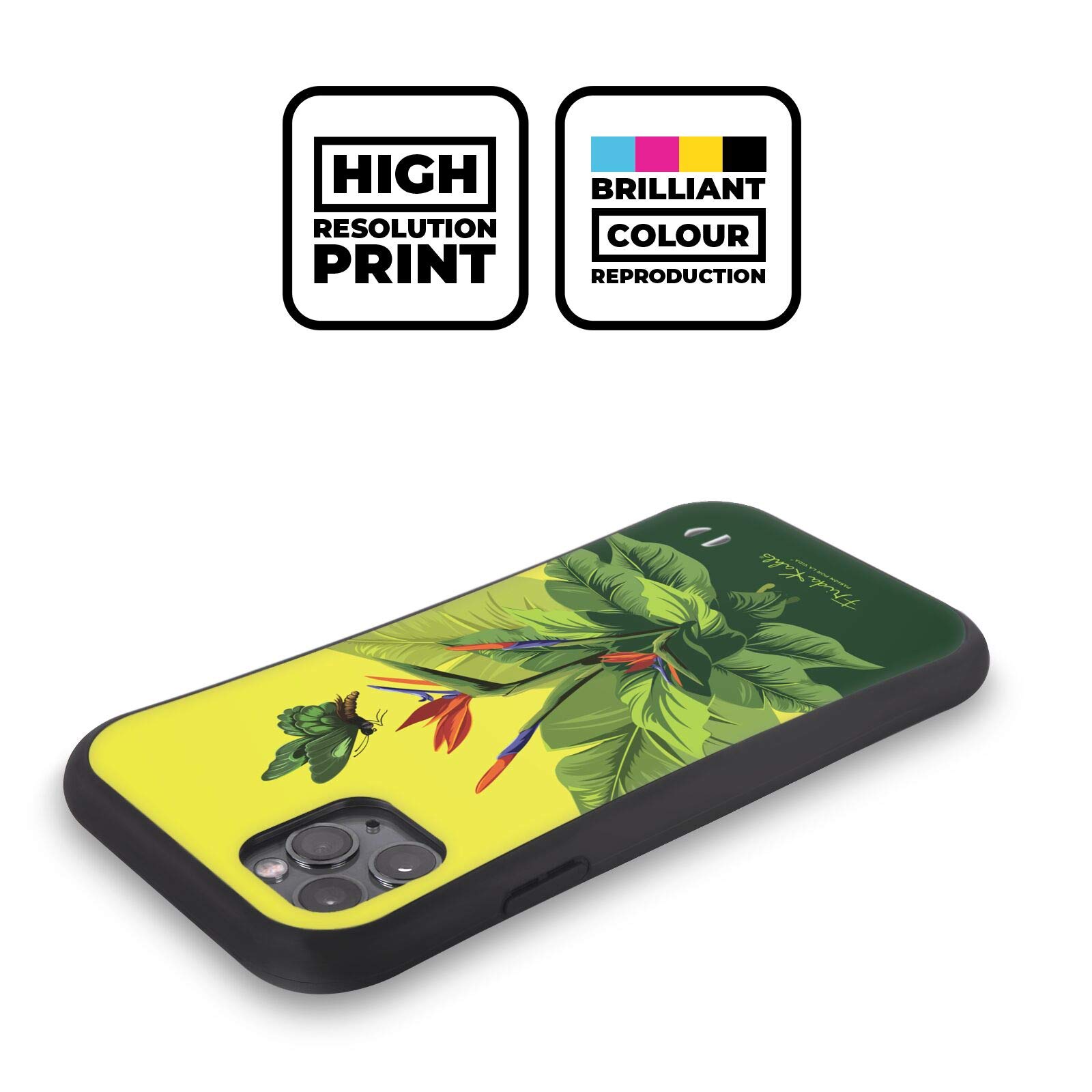 Frida Kahlo Birds on Branches iPhone 13 Pro Case - Officially Licensed Tropical Hybrid Phone Cover by Head Case Designs | Perfect for Art Lovers & Nature Enthusiasts