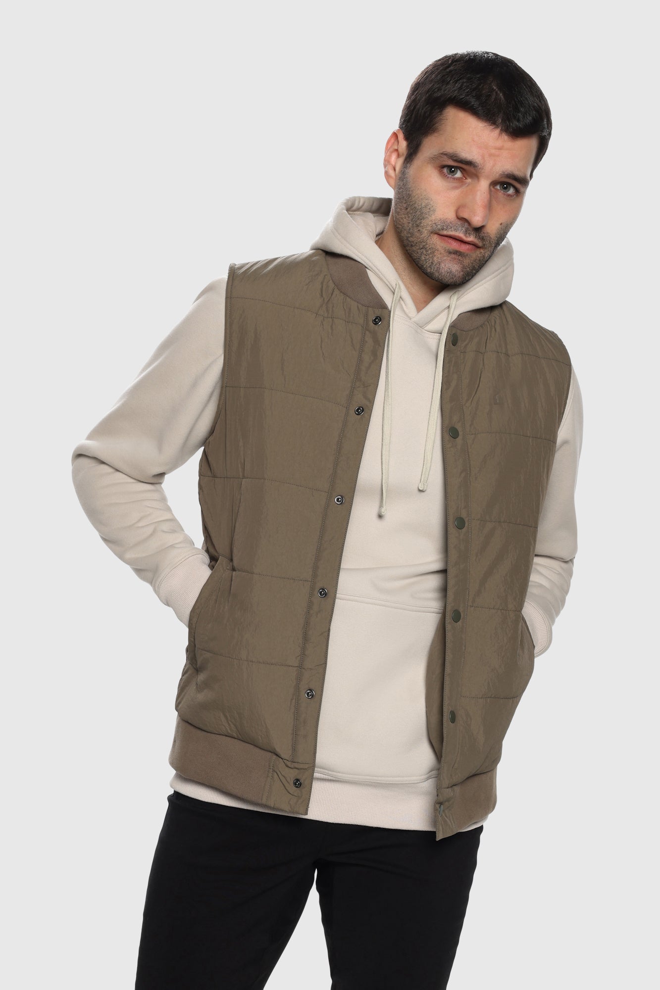 Men's Lightweight Outdoor Elements Vest - Waterproof Windbreaker for Hiking, Camping & Travel - Perfect for All Seasons & Adventures