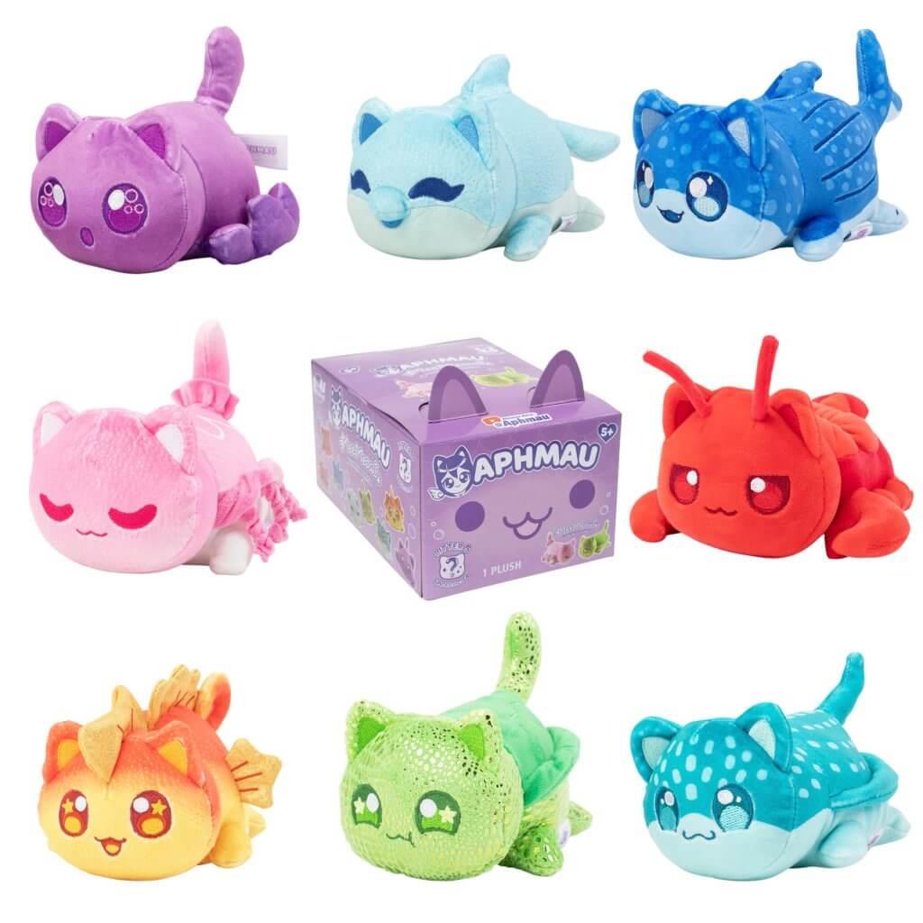 Aphmau MeeMeows Series 6 Mystery Under The Sea Blind Box Collectible Figures - Perfect for Kids' Surprise Gifts, Party Favors & Anime Collectors