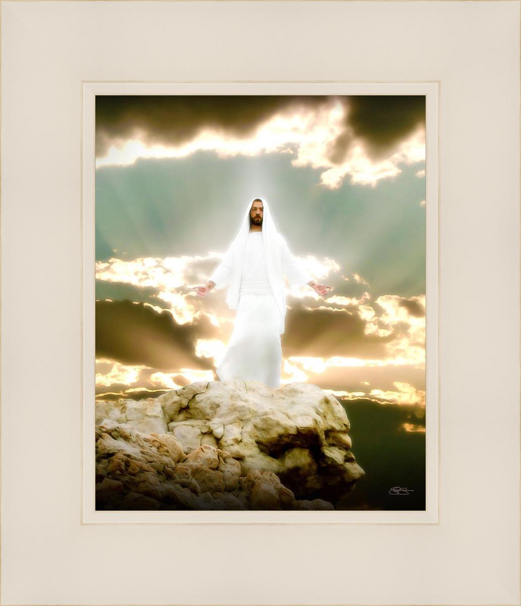 Behold My Beloved Son - Inspirational Christian Wall Art Decor for Home, Church & Office - Perfect for Religious Gifts, Bible Verses Display & Faith-Based Interior Design