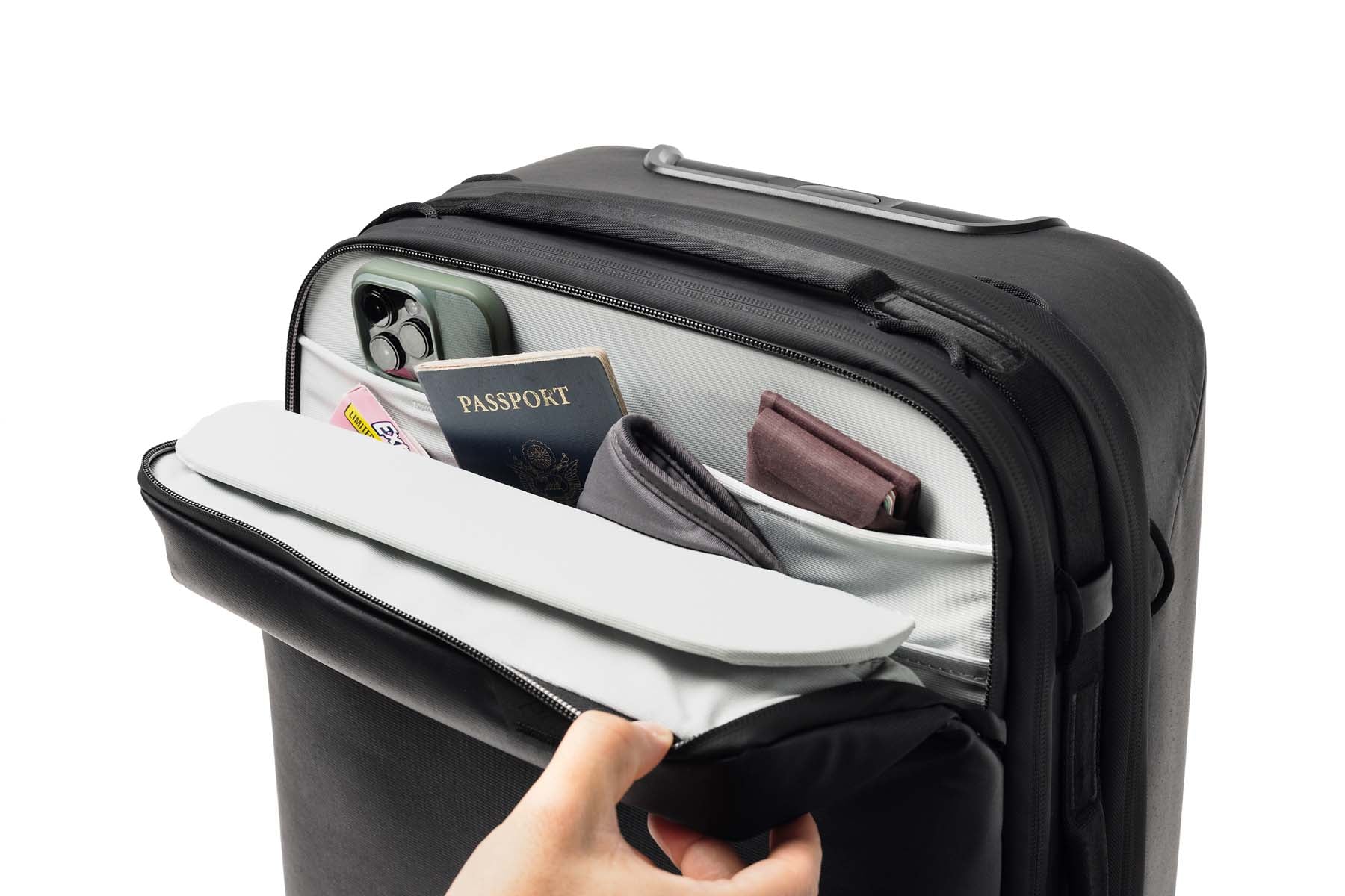 Peak Design Roller Pro Carry On Luggage - Premium Expandable Travel Suitcase with TSA Lock, Lightweight & Durable for Business Trips & International Travel