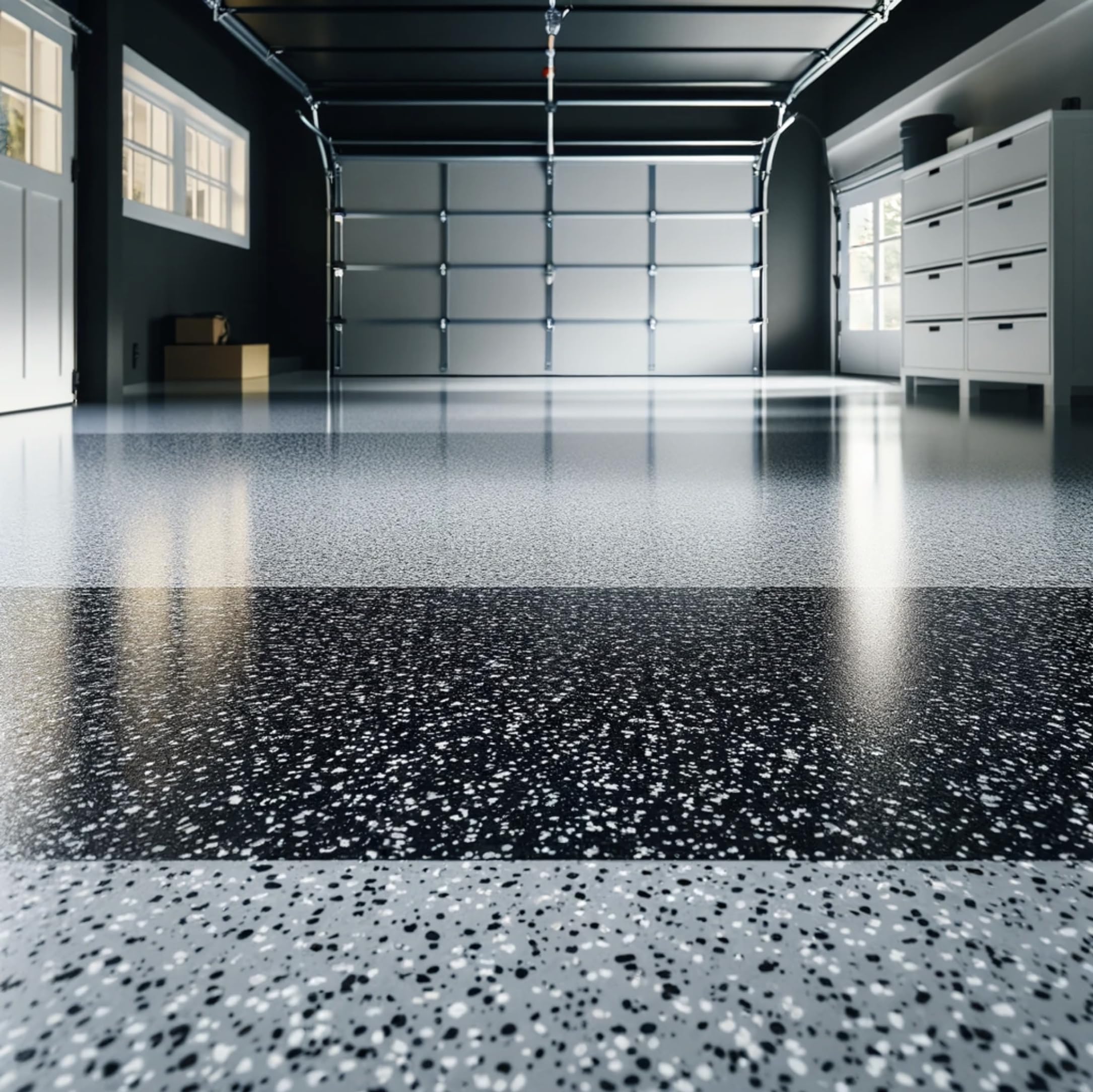 Premium Polyaspartic Aliphatic Polyurea Floor Coating System - 2 Gallon Clear UV-Resistant Magic Resin | Ultra Durable, Chemical & Abrasion Resistant | Ideal for Garage Floors, Basements & Commercial Spaces