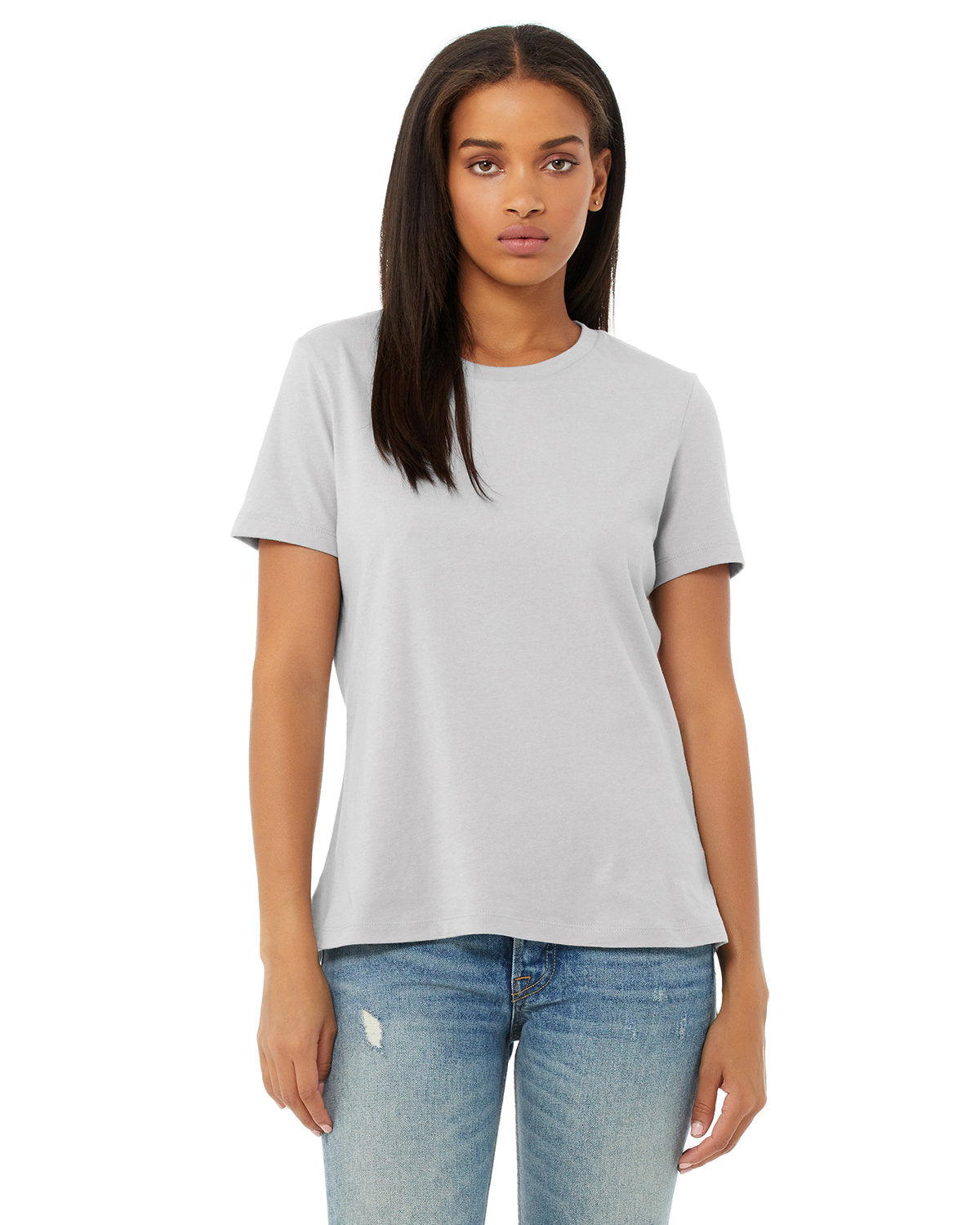 Bella + Canvas B6400 Women's Relaxed Fit Jersey Short Sleeve T-Shirt - Soft Cotton Tee for Casual Wear, Workout & Everyday Comfort