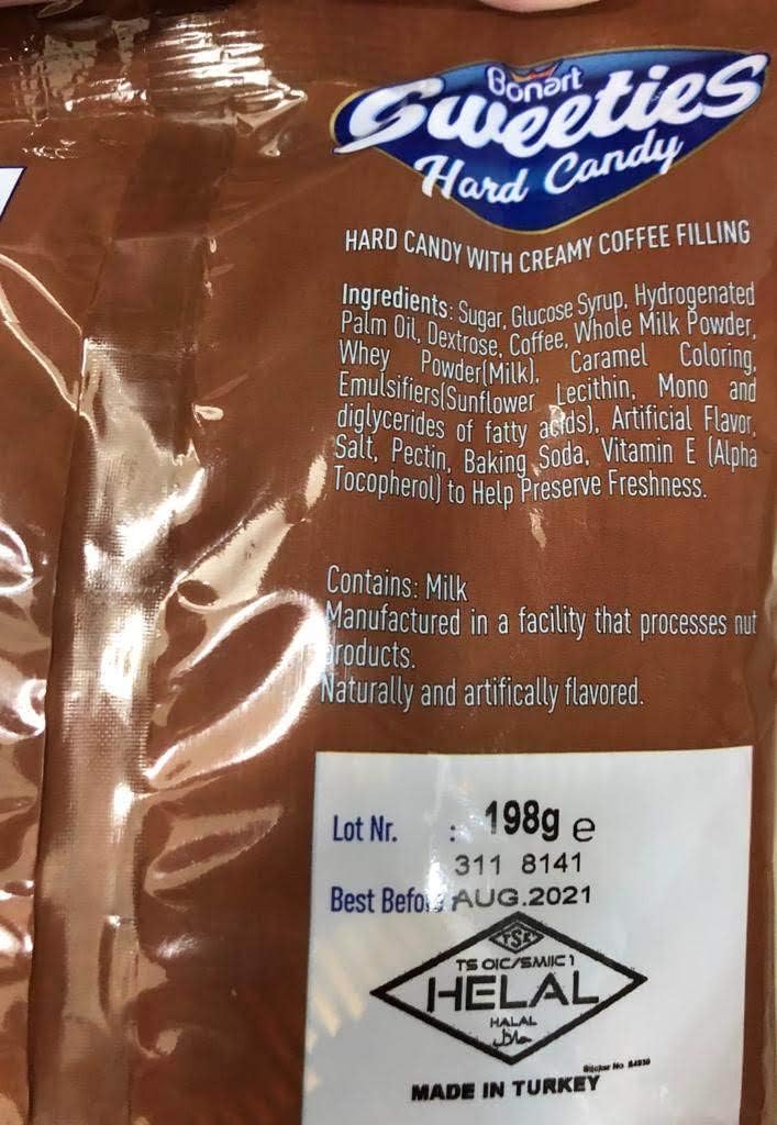 BONART Coffee Hard Candy - Chewy Sweets for Energy Boost