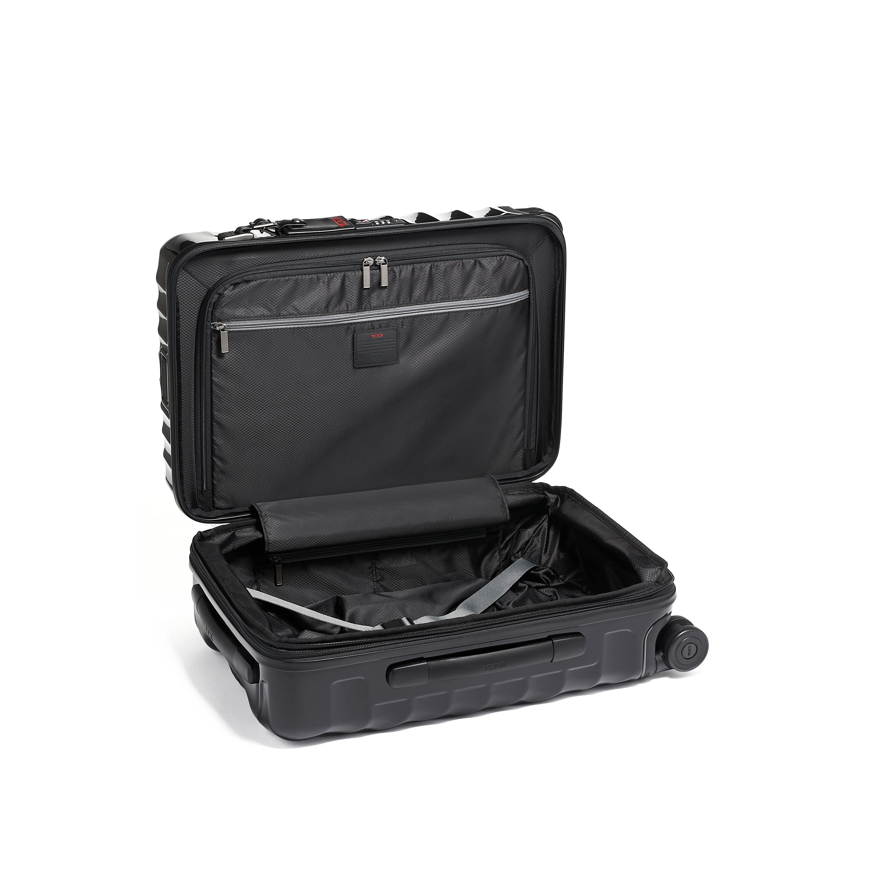 Tumi 19 Degree International Expandable 4 Wheeled Carry On Luggage - Lightweight Spinner Suitcase for Business Travel & Weekend Getaways