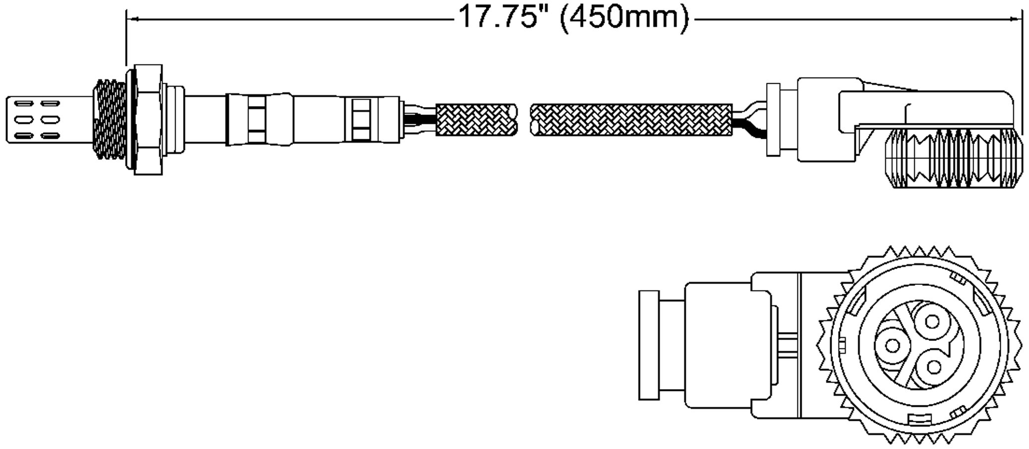 ACDelco Professional 213-4159 Heated Oxygen Sensor - Compatible with GM Vehicles - High Performance O2 Sensor for Improved Fuel Efficiency & Emissions - Perfect for Engine Tuning & Diagnostics