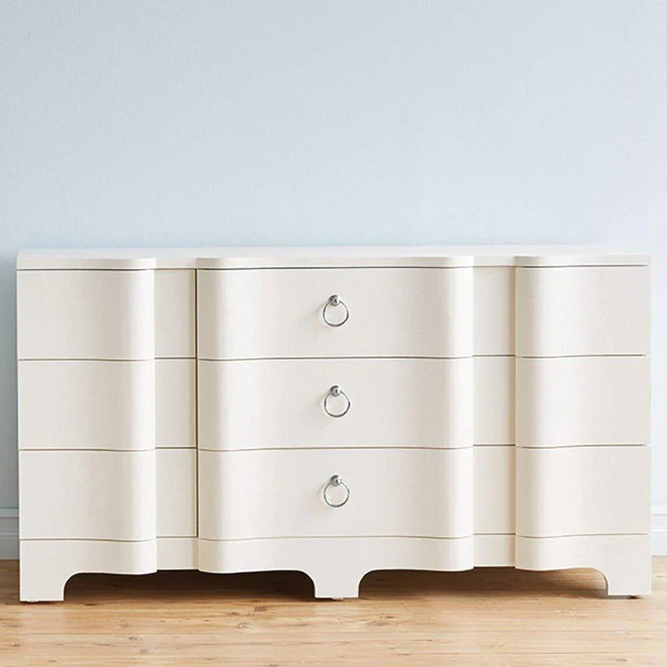 Bardot Extra Large 9-Drawer Dresser - Spacious Wooden Storage Cabinet for Bedroom, Living Room & Office Organization