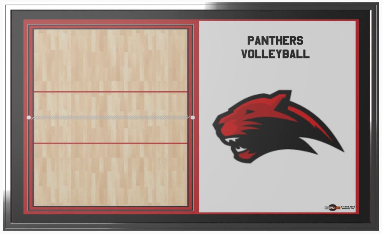 Custom Volleyball Locker Room Whiteboard 36