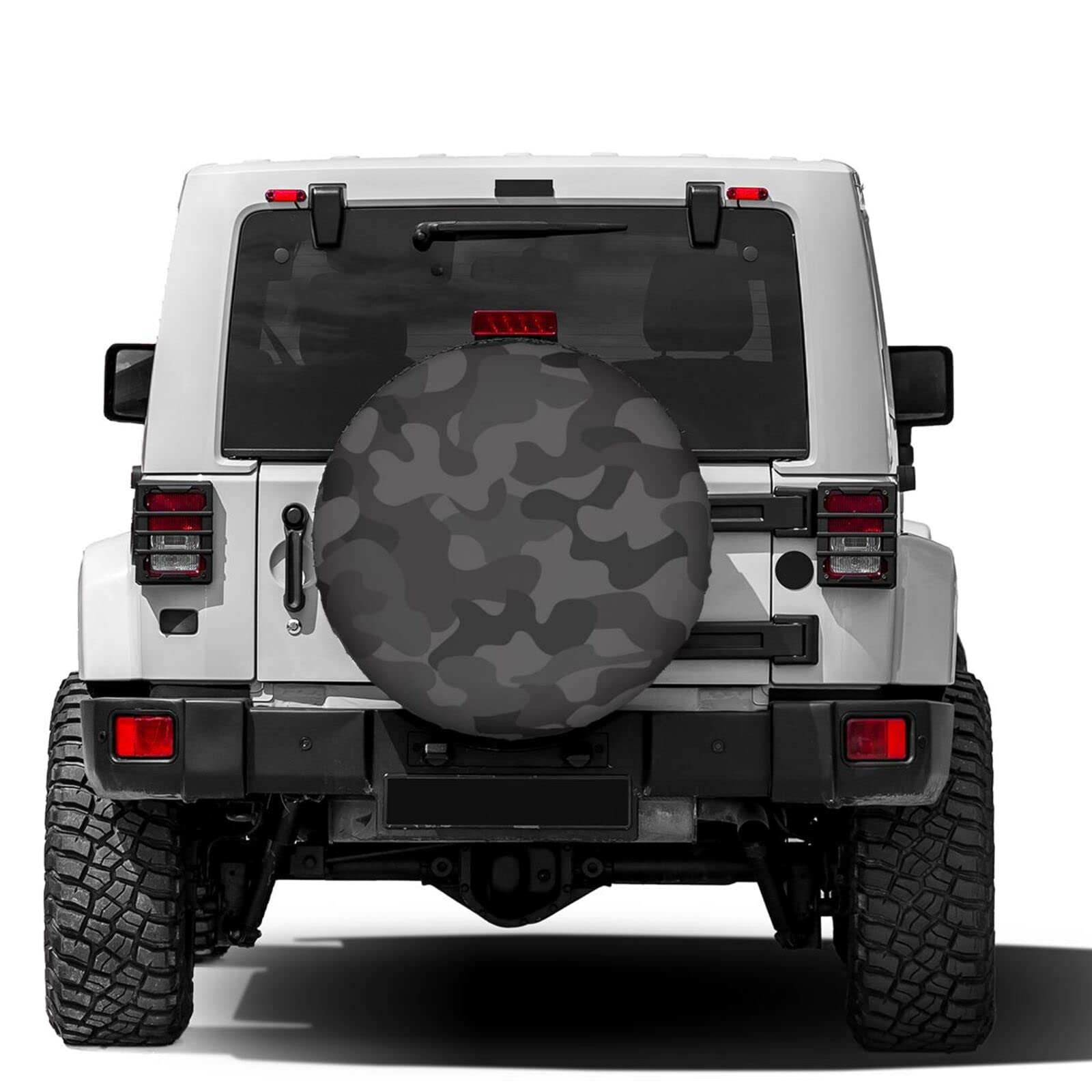 Camo Pink Camouflage Spare Tire Cover - 17 Inch Dust-Proof Wheel Protector for Trailer, RV, SUV & More | Perfect for Off-Road Adventures & Outdoor Travel Protection