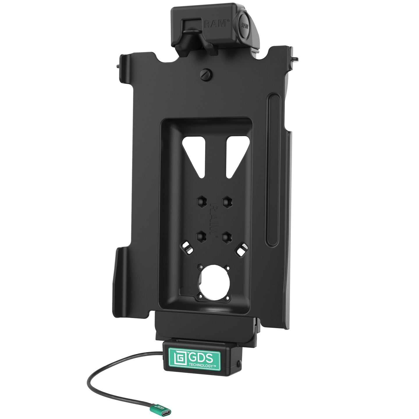 GDS® Tough Dock™ for Samsung Galaxy Tab S10+, S9+, S8+ & More - Heavy Duty Tablet Stand with Secure Locking (RAM GDS DOCK SAM78CPU) - Perfect for Office, Warehouse & Industrial Use