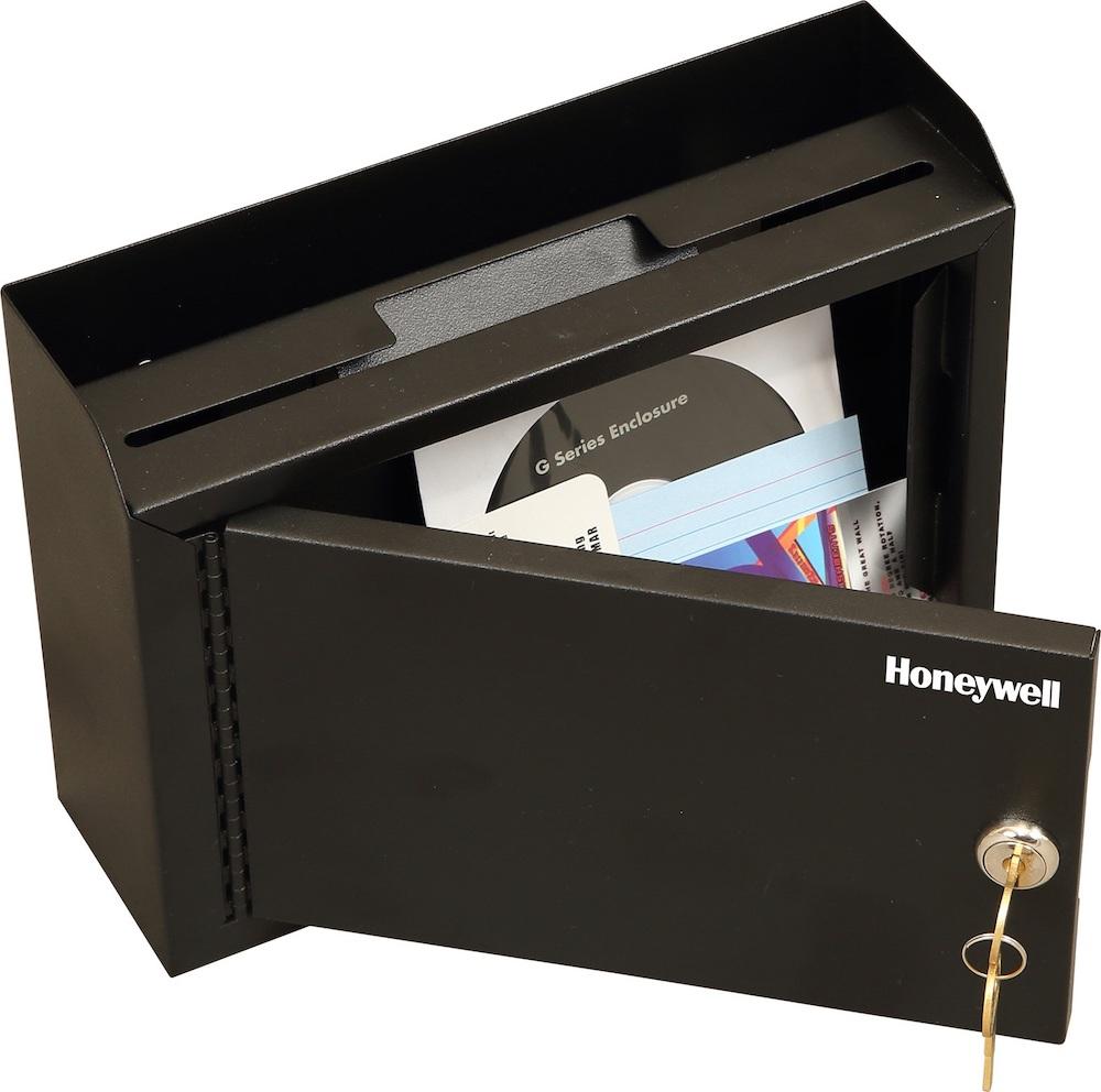 Honeywell 6204 Secure Multipurpose Drop Box - Heavy Duty Package & Mail Delivery Box for Home & Office - Weatherproof Parcel Drop Box with Lock for Secure Package Delivery