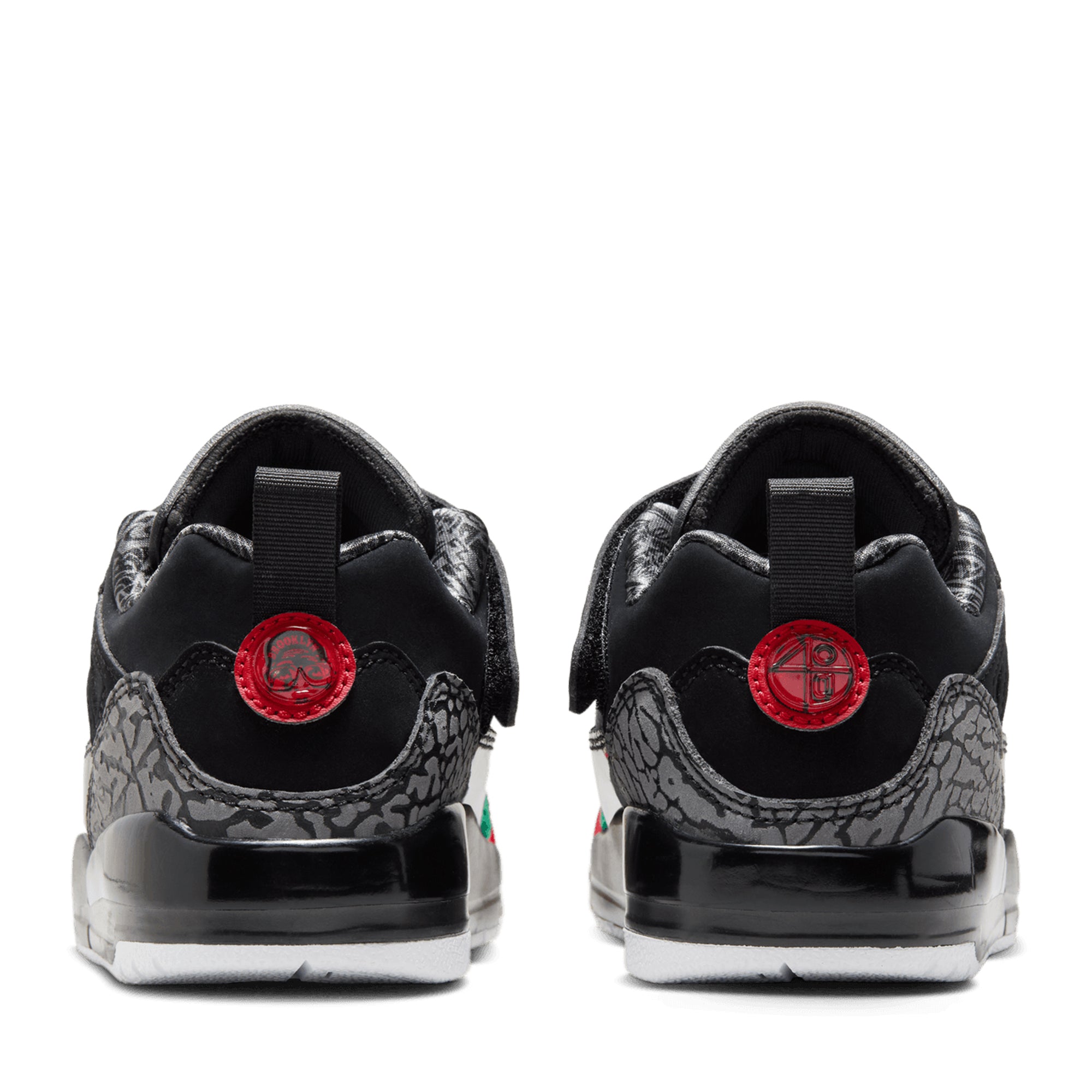 Jordan Spizike Low (PS) Black/Varsity Red Sneakers - Stylish Basketball Shoes for Men & Women - Perfect for Casual Wear, Sports & Street Fashion