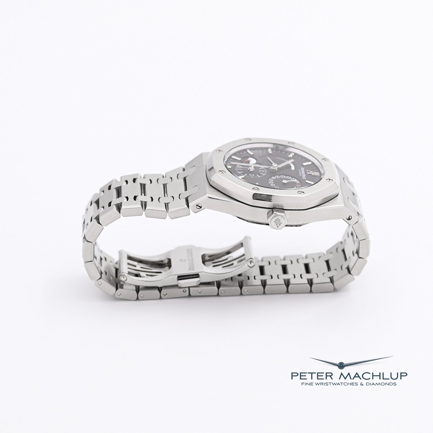 Audemars Piguet Royal Oak Offshore Automatic Dual Time Power Reserve Men's Luxury Watch - Perfect for Business Travel & Formal Occasions