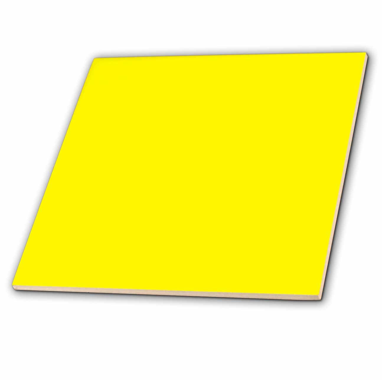 3D Yellow Tone 12-Inch Ceramic Tile - Decorative Wall Art for Kitchen, Bathroom & Home Decor | Perfect for DIY Projects & Unique Gift Ideas