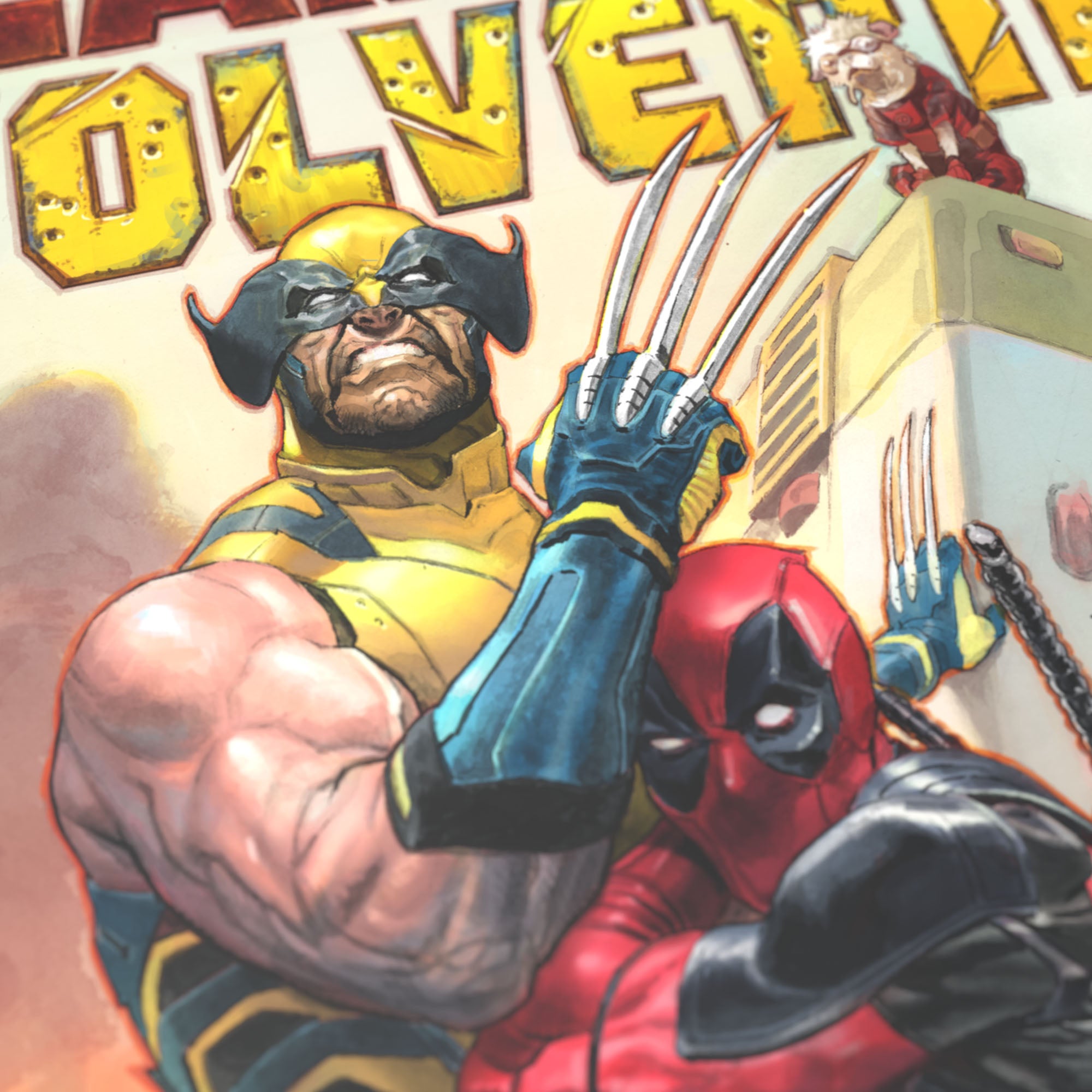 Deadpool & Wolverine Movie Poster - Premium Quality Print for Home, Office & Fan Collection - Perfect for Marvel Fans & Comic Book Decor
