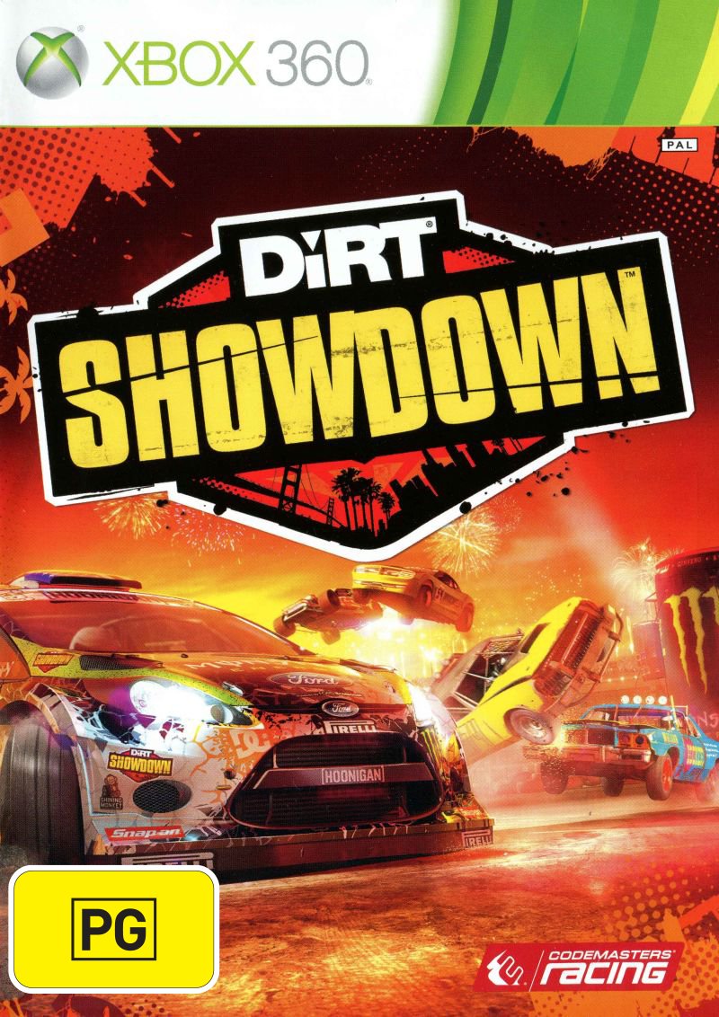 DiRT: Showdown - Xbox 360 Racing Game (PAL Version) - Thrilling Arcade-Style Off-Road Action for Game Nights & Multiplayer Battles