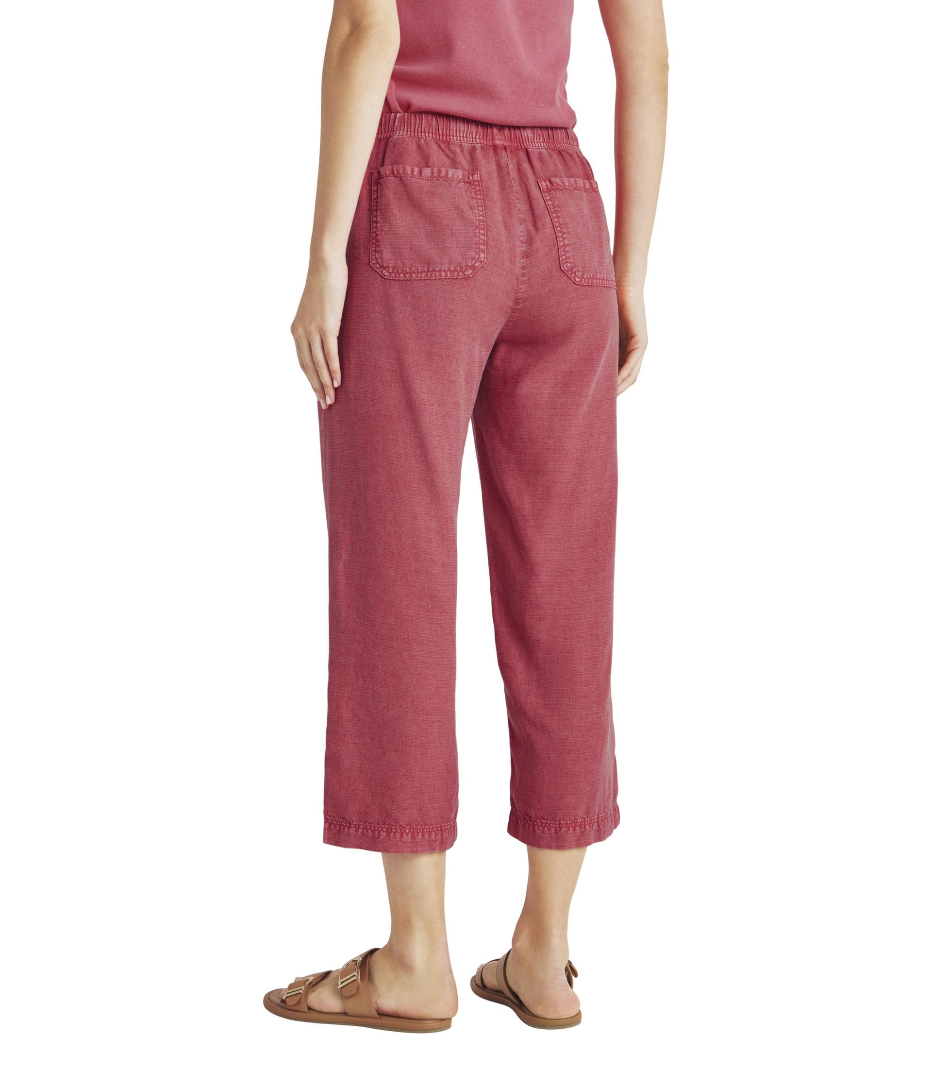 Anige Women's High Waisted Wide Leg Cropped Pants - Comfortable & Stylish for Casual Wear, Office, and Travel