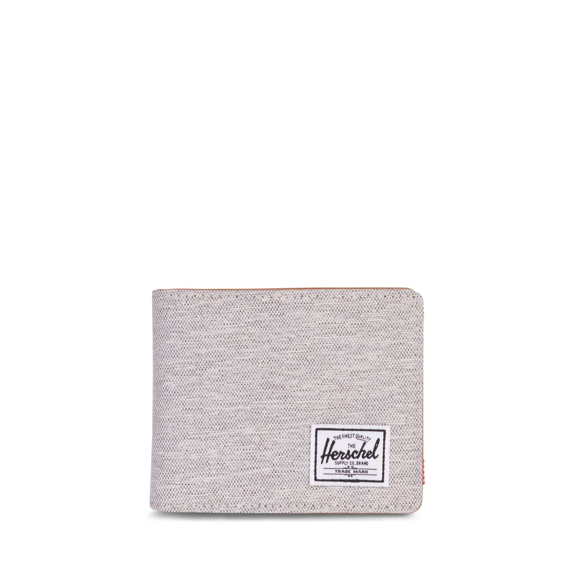 Herschel Hank Wallet - Slim RFID Blocking Bifold Wallet for Men & Women - Light Grey - Perfect for Travel, Work & Everyday Use