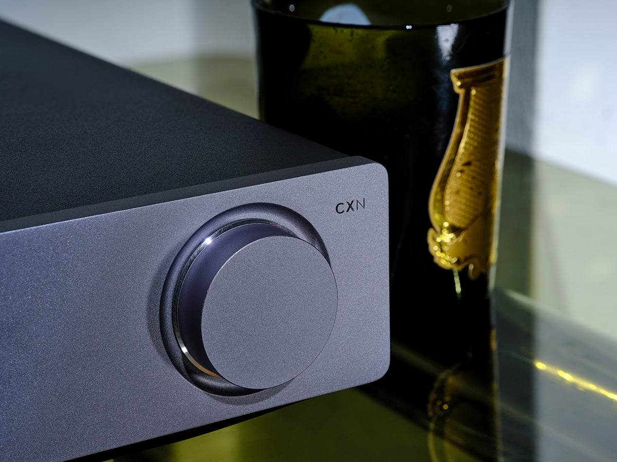 Cambridge Audio CXN100 Network Music Player - High-Resolution Wireless Streaming, Lunar Grey | Perfect for Home Audio Systems & Multi-Room Setup