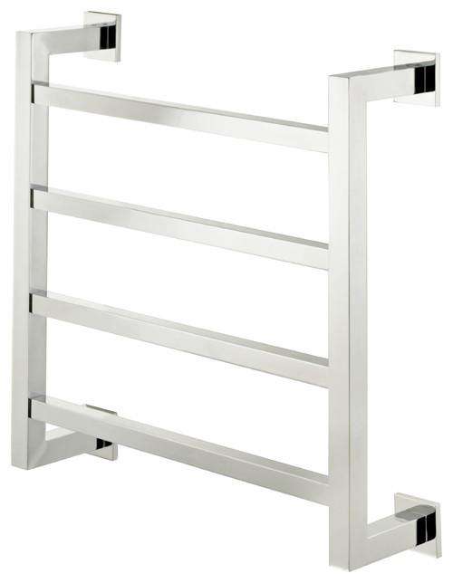 Sterlingham Wolverley 4-Rail Wall Mount Hardwired Towel Warmer - 24