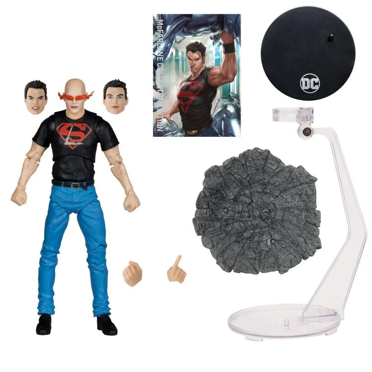 DC Multiverse Conner Kent Collector Edition Platinum (Chase) - Superboy Action Figure for DC Comics Fans & Collectors - Perfect for Display, Gifts, and Cosplay Accessories