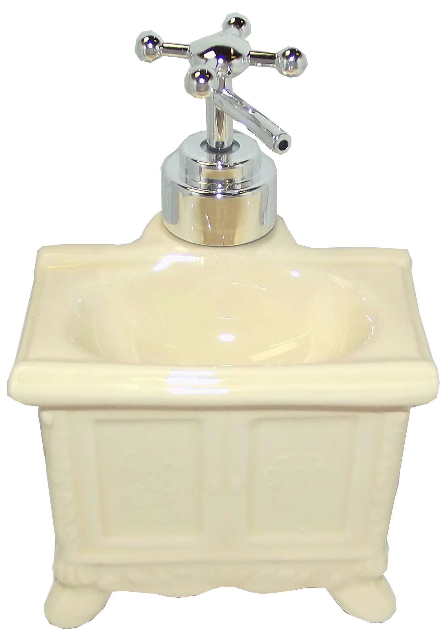 Ganz Elegant Vanity Soap Dispenser and Lotion Pump Set - Modern Bathroom Organizer for Countertop, Sink, and Luxury Home Decor