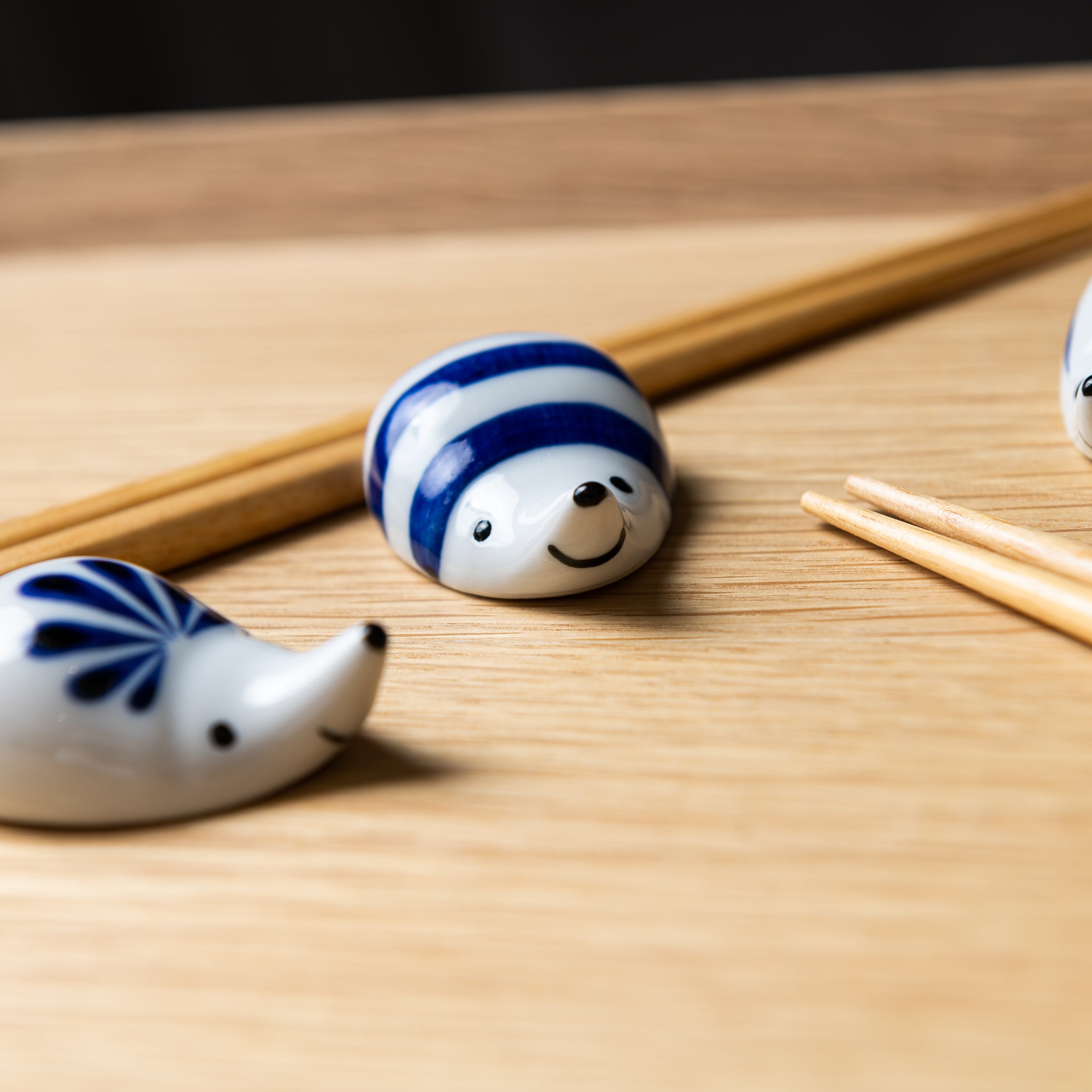Cute Hedgehog Chopstick Rest - 5 Adorable Animal Designs for Sushi, Asian Dining & Home Decor