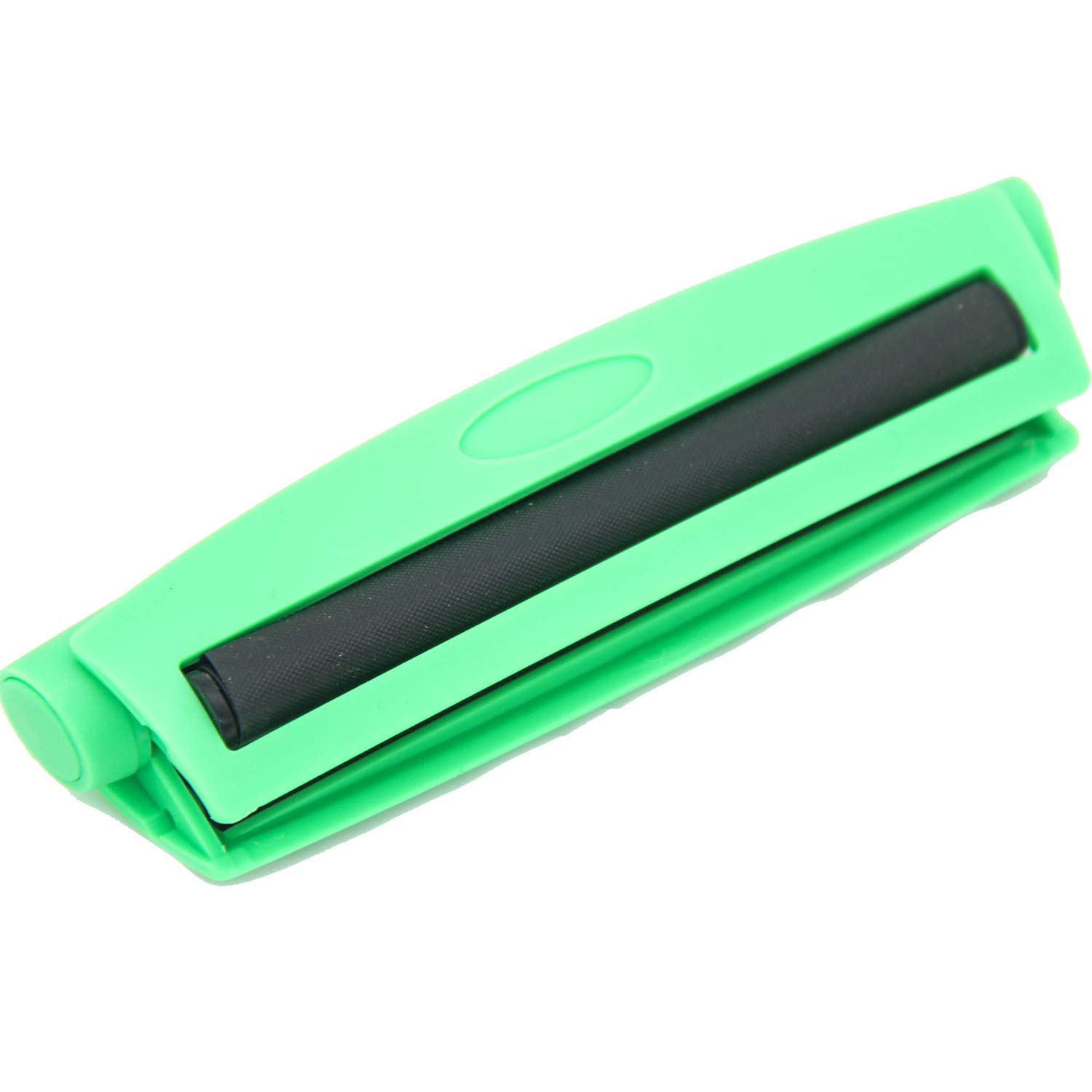 Manual Roller Maker - Easy Handheld Rolling Machine for Rolling Papers, 4.33 Inch Green Plastic Injector Tool | Perfect for DIY Cigarettes, Herbs & Tobacco at Home or On-the-Go
