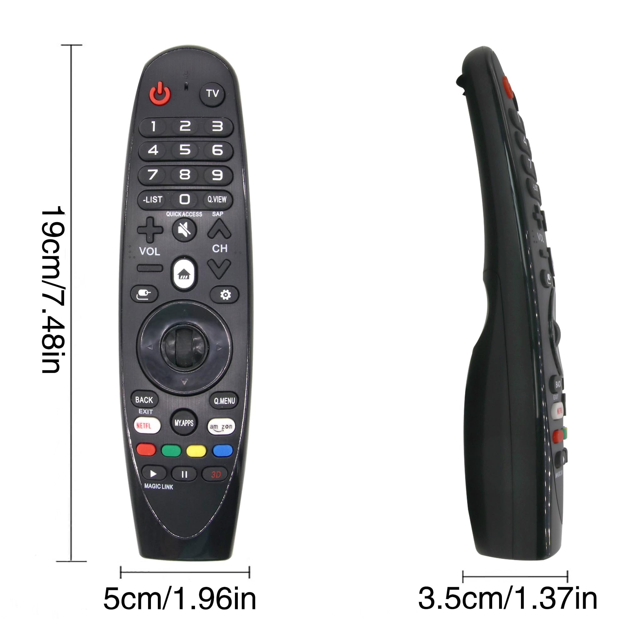 Original LG TV Remote Control Replacement for LG Smart TV 4K UHD Magic TV - Compatible with Multiple LG TV Models | Perfect for Home Entertainment & Easy Navigation