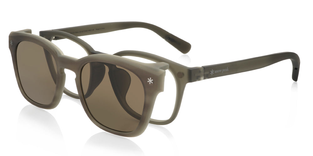 JINS x Snow Peak JINS Switch 194 28 - Premium Sunglasses for Outdoor Adventures, Hiking, and Camping