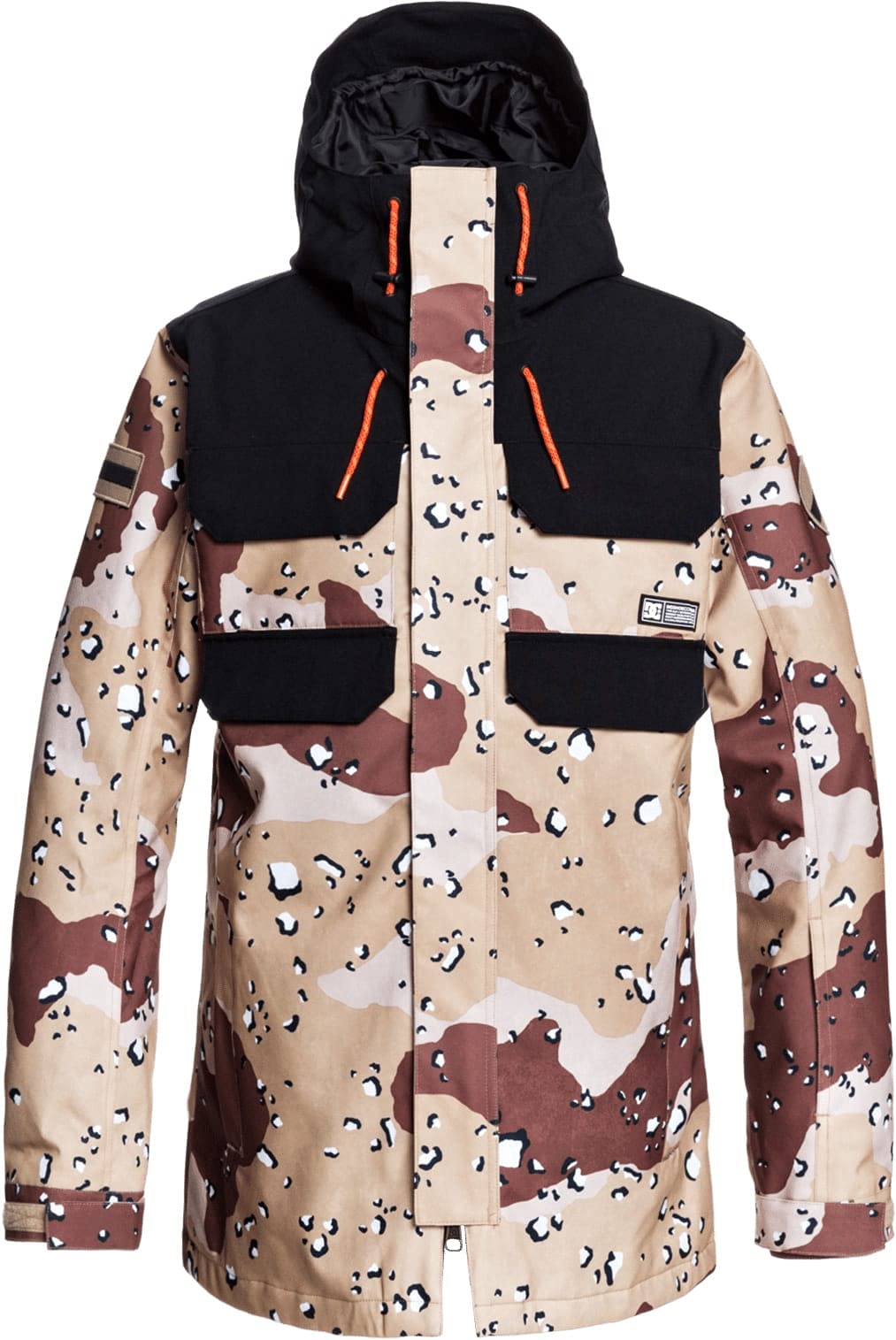 DC Haven Men's Jacket - Chocolate Chip Camo Hunting Jacket, Size XXL - Waterproof Outdoor Jacket for Camping, Hiking & Winter Wear