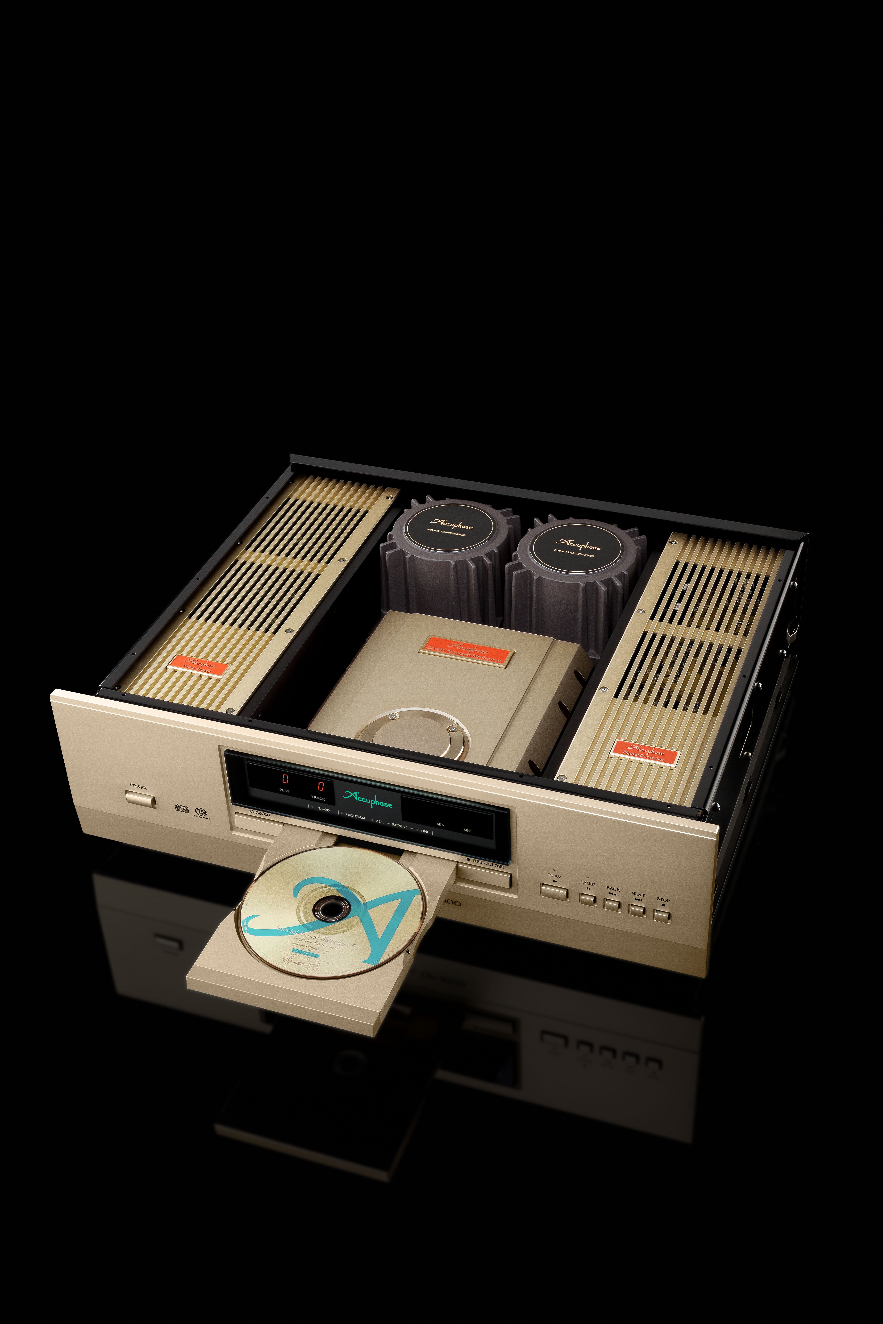 Accuphase DP-1000 High-End SACD/CD Transport - Audiophile CD Player for Home Theater & Hi-Fi Music Systems