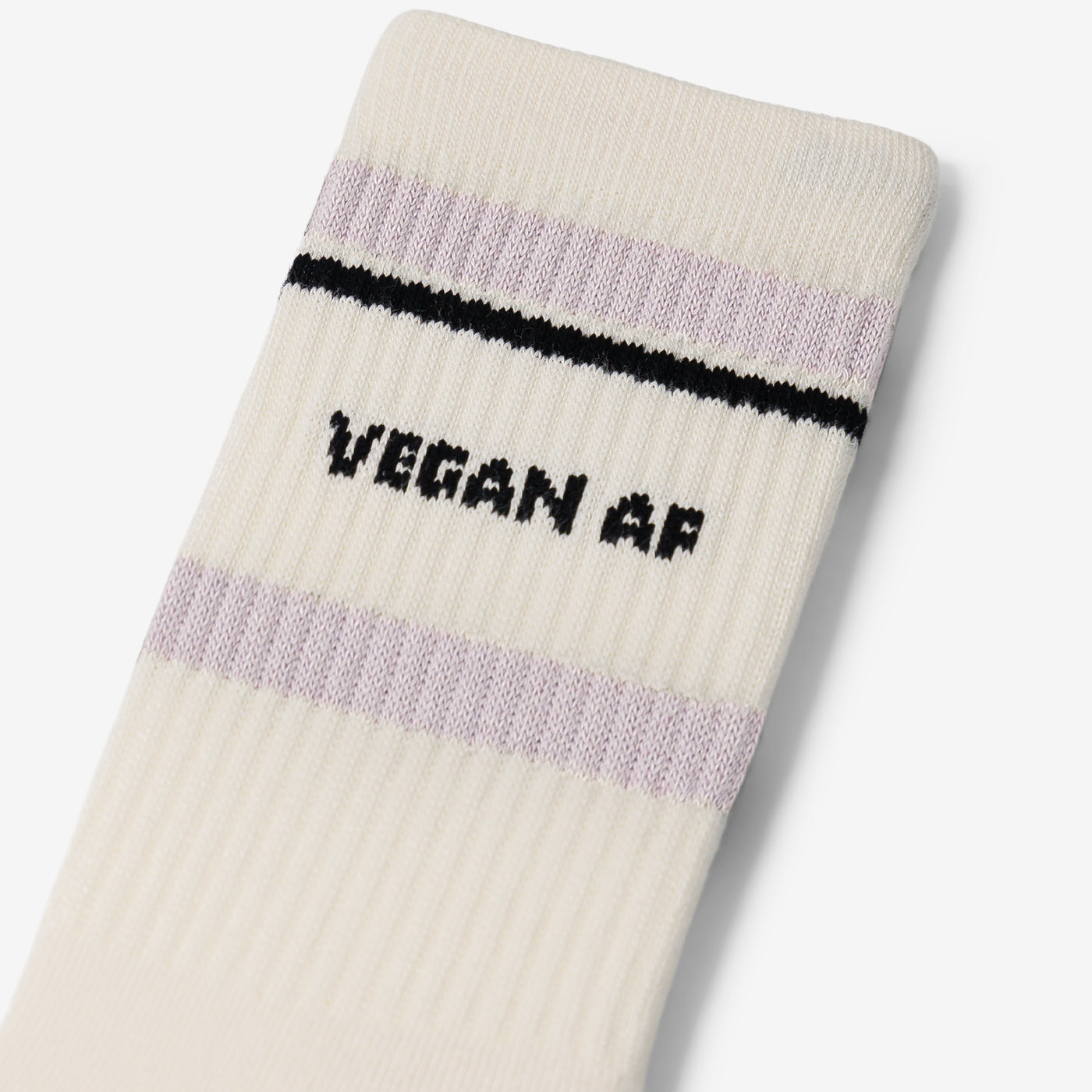 MoEa Vegan AF Socks - Eco-Friendly & Comfortable Cotton Socks for Women & Men - Perfect for Yoga, Running & Casual Wear
