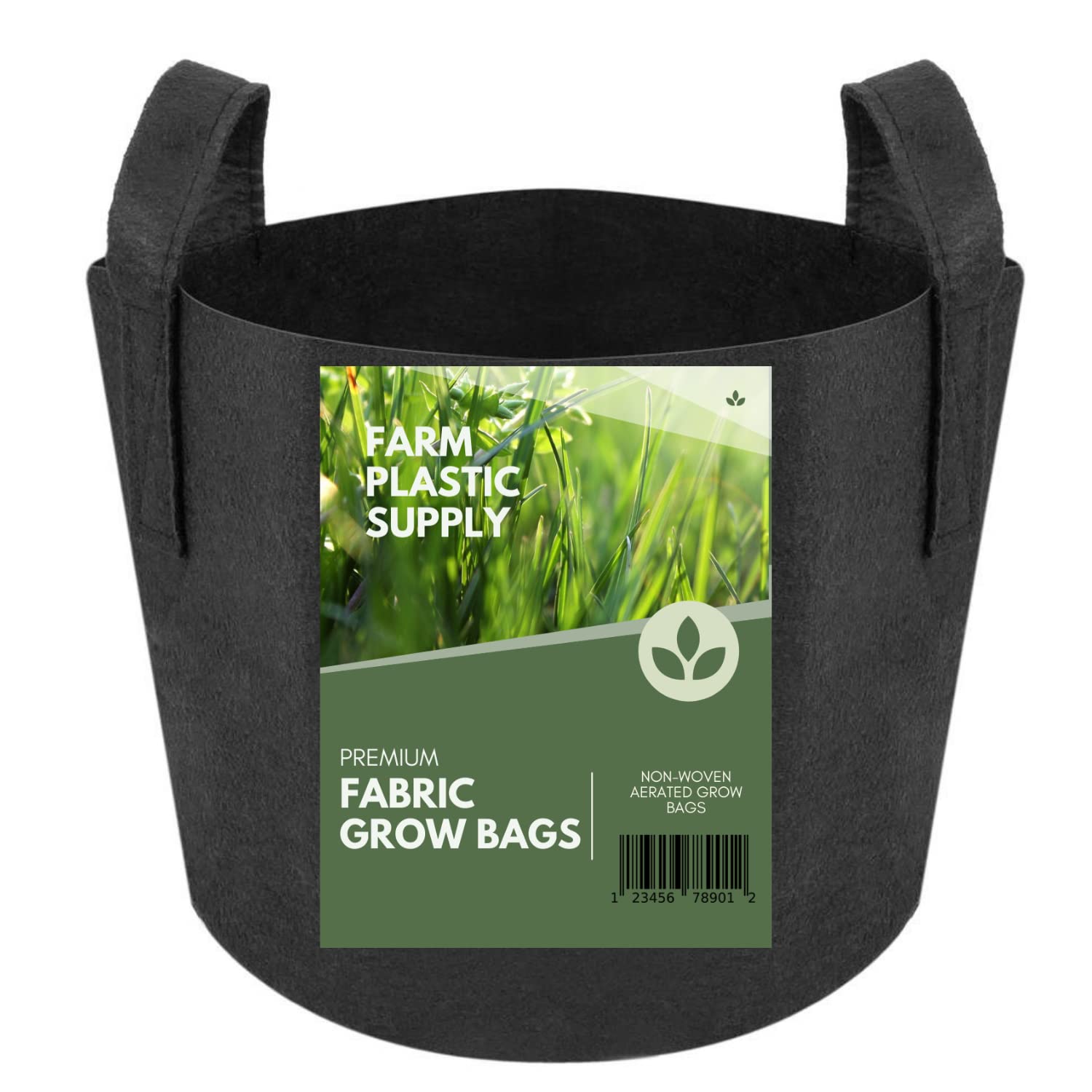 400 Gallon Fabric Grow Bags (1 Pack) - Heavy Duty Nonwoven Plant Pots with Handles for Gardening, Farming & Agriculture - Ideal for Vegetables, Fruits, Flowers & Tree Cultivation