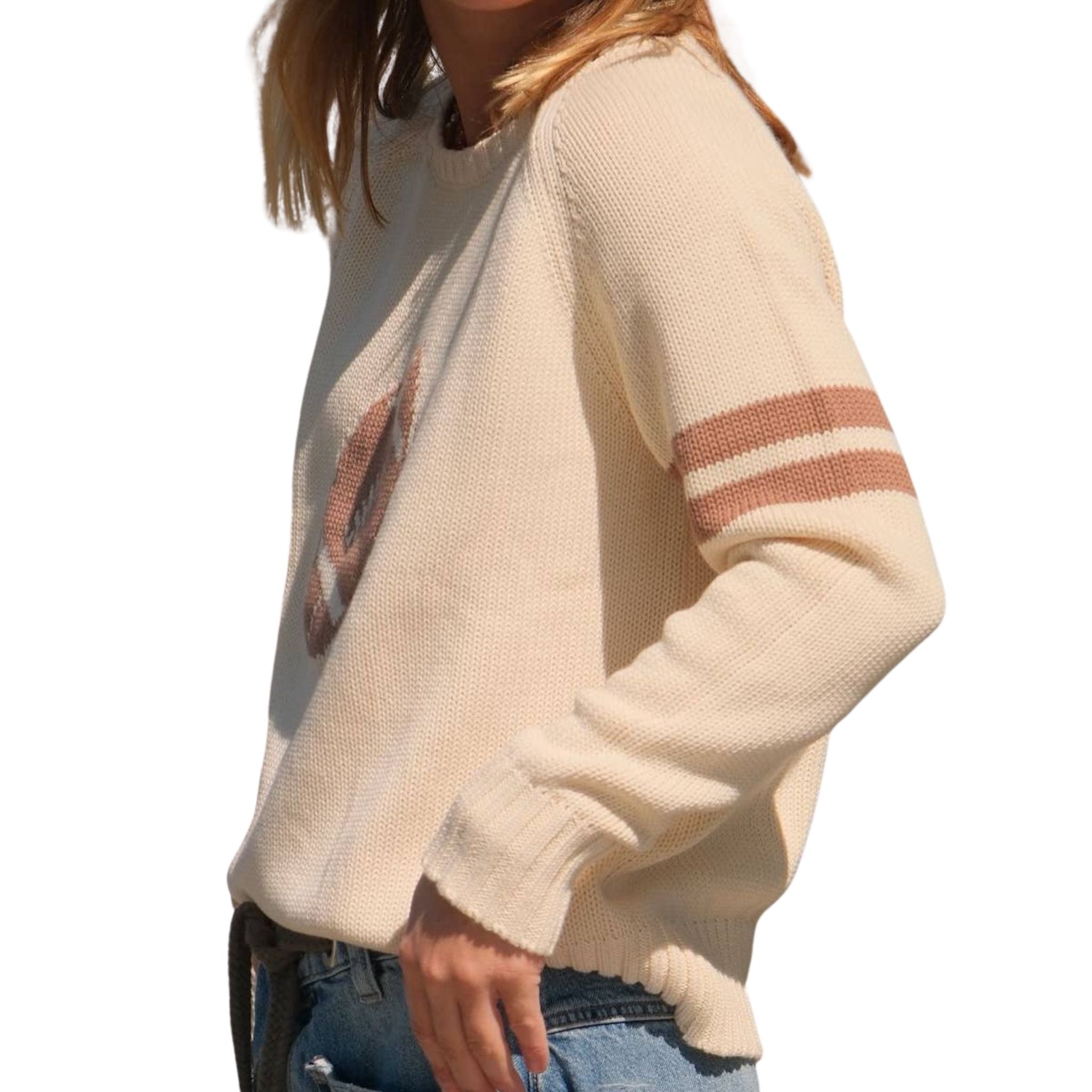 Varsity Football Sweater - Men's Classic Knit Pullover for Sports & Casual Wear - Perfect for Game Day, School Spirit, and Winter Outfits