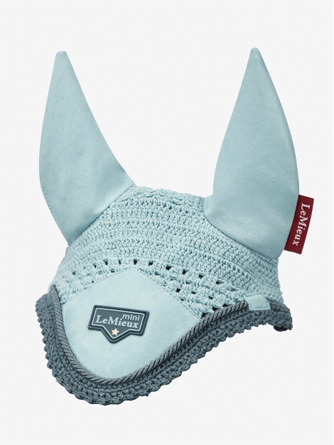 Le Mieux Mini Fly Hood for Horses - Autumn Colors Equestrian Riding Gear for Training & Show Jumping