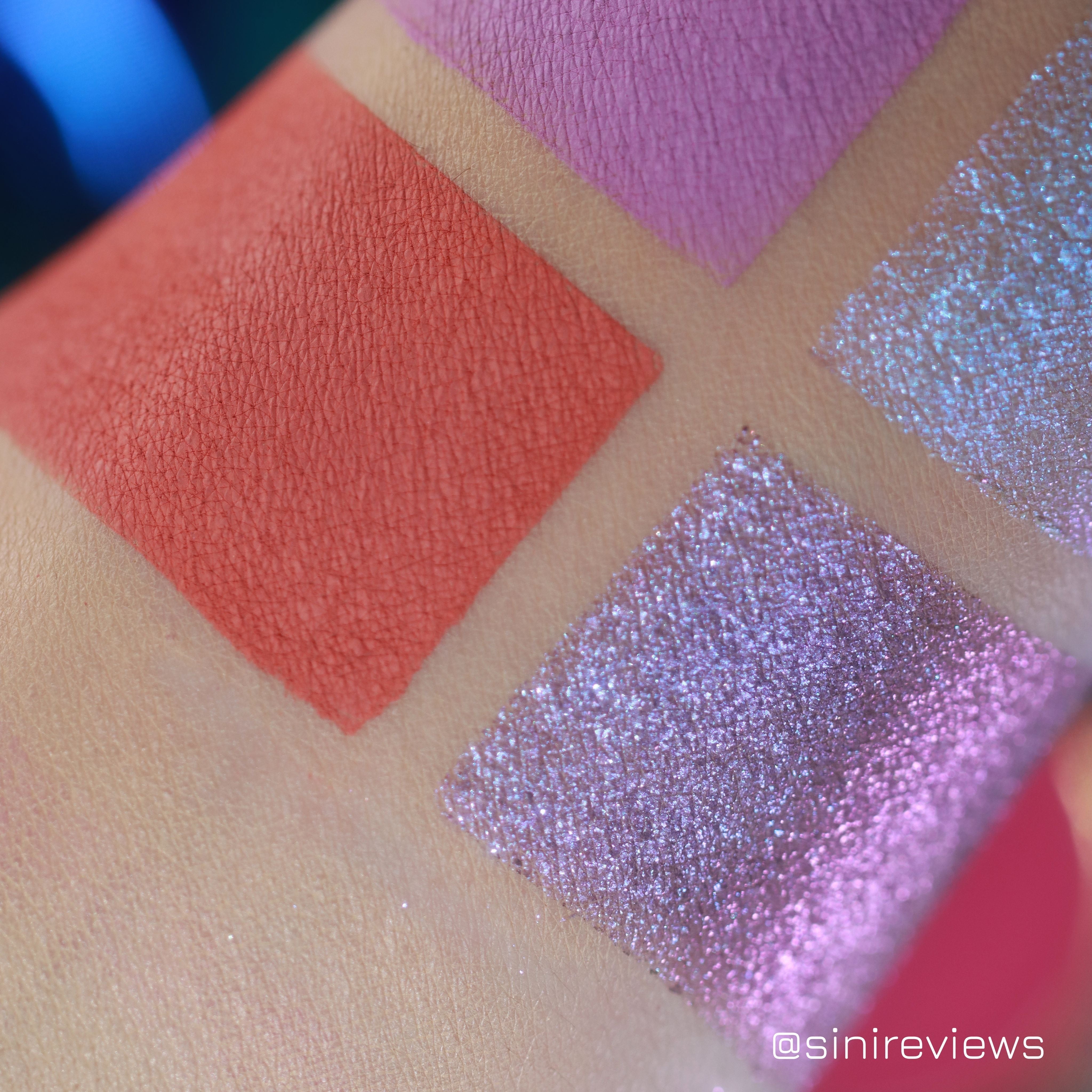 Mermaid Magic Face Palette - Highlighter & Blush Makeup Set for Glowing Skin | Perfect for Parties, Date Nights & Special Occasions