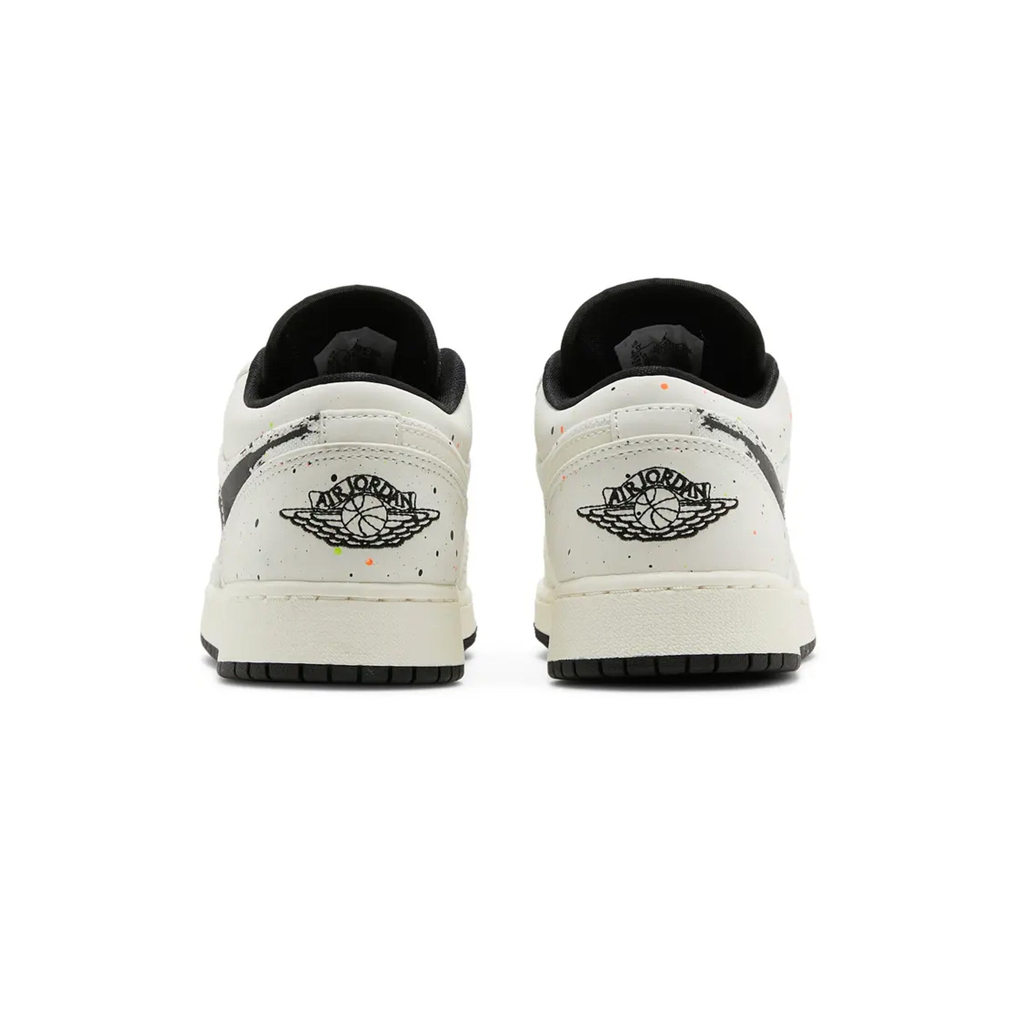 Air Jordan 1 Low SE 'Paint Splatter' GS Sneakers for Girls - Lightweight Basketball Shoes with Unique Splatter Design - Perfect for School, Sports & Casual Wear