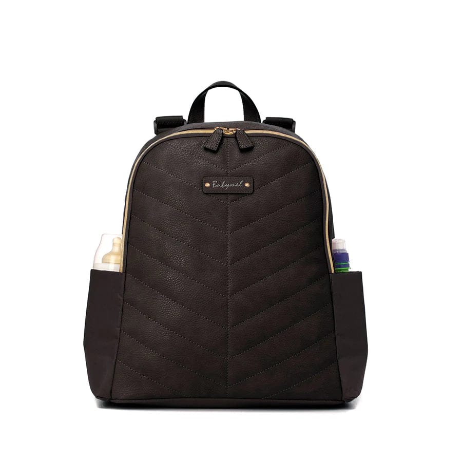 Babymel Gabby Vegan Leather Backpack for Women - Stylish & Eco-Friendly Diaper Bag, Perfect for Moms, Travel & Everyday Use