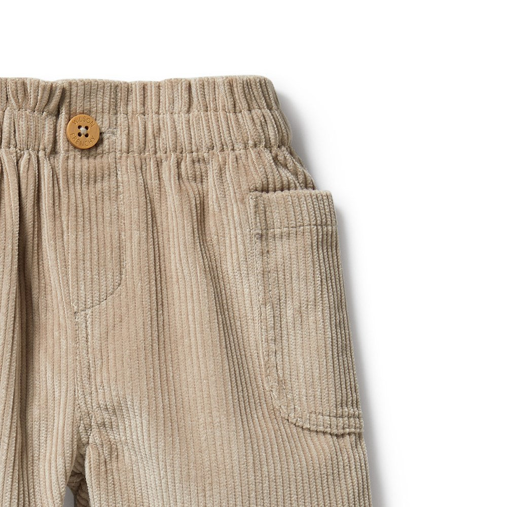 Organic Cotton Sand Cord Pants for Men & Women - Comfortable Casual Trousers for Outdoor Activities, Travel & Everyday Wear