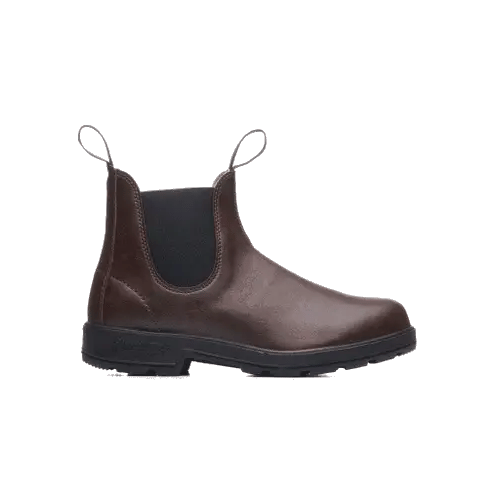 Blundstone 2116 Original Vegan Brown Leather Chelsea Boots - Comfortable & Durable for Men & Women | Perfect for Work, Hiking & Casual Wear