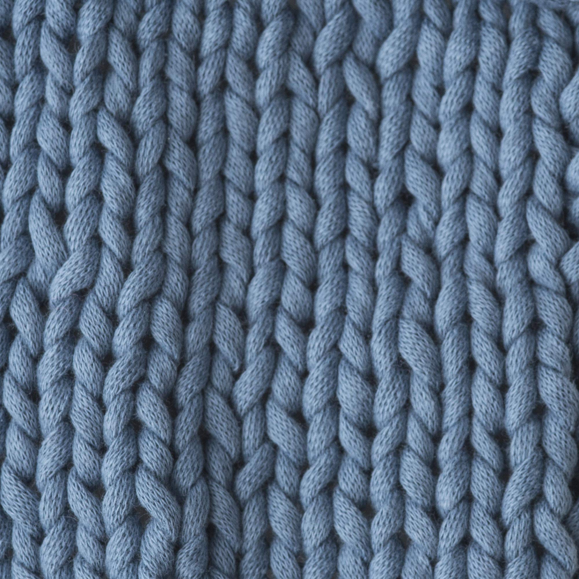 Bernat Maker Home Dec Yarn - 8.8oz Bulky Chunky Yarn (Gauge 5) - Steel Blue - Perfect for Knitting, Crocheting, and DIY Home Decor Projects