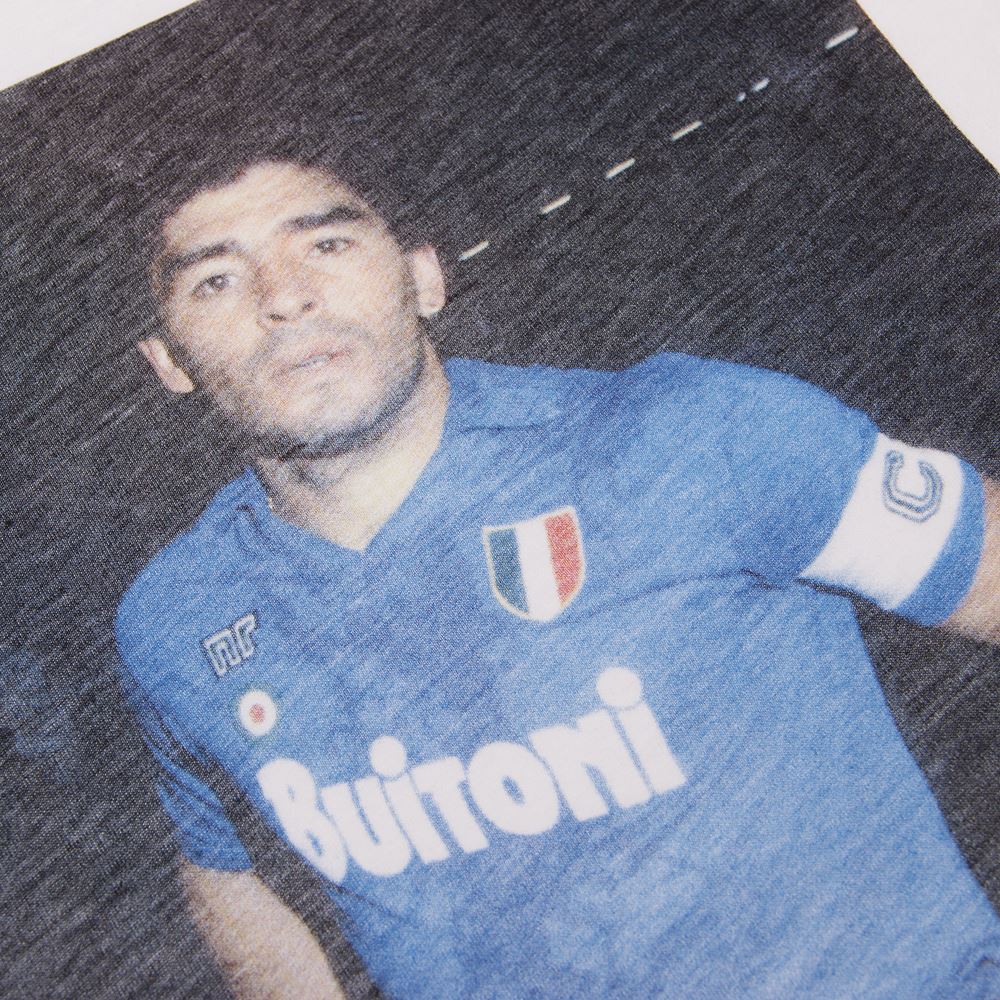 COPA Football Maradona X COPA Napoli Home Jersey T-Shirt - Official Soccer Jersey for Fans, Streetwear & Game Day Outfits